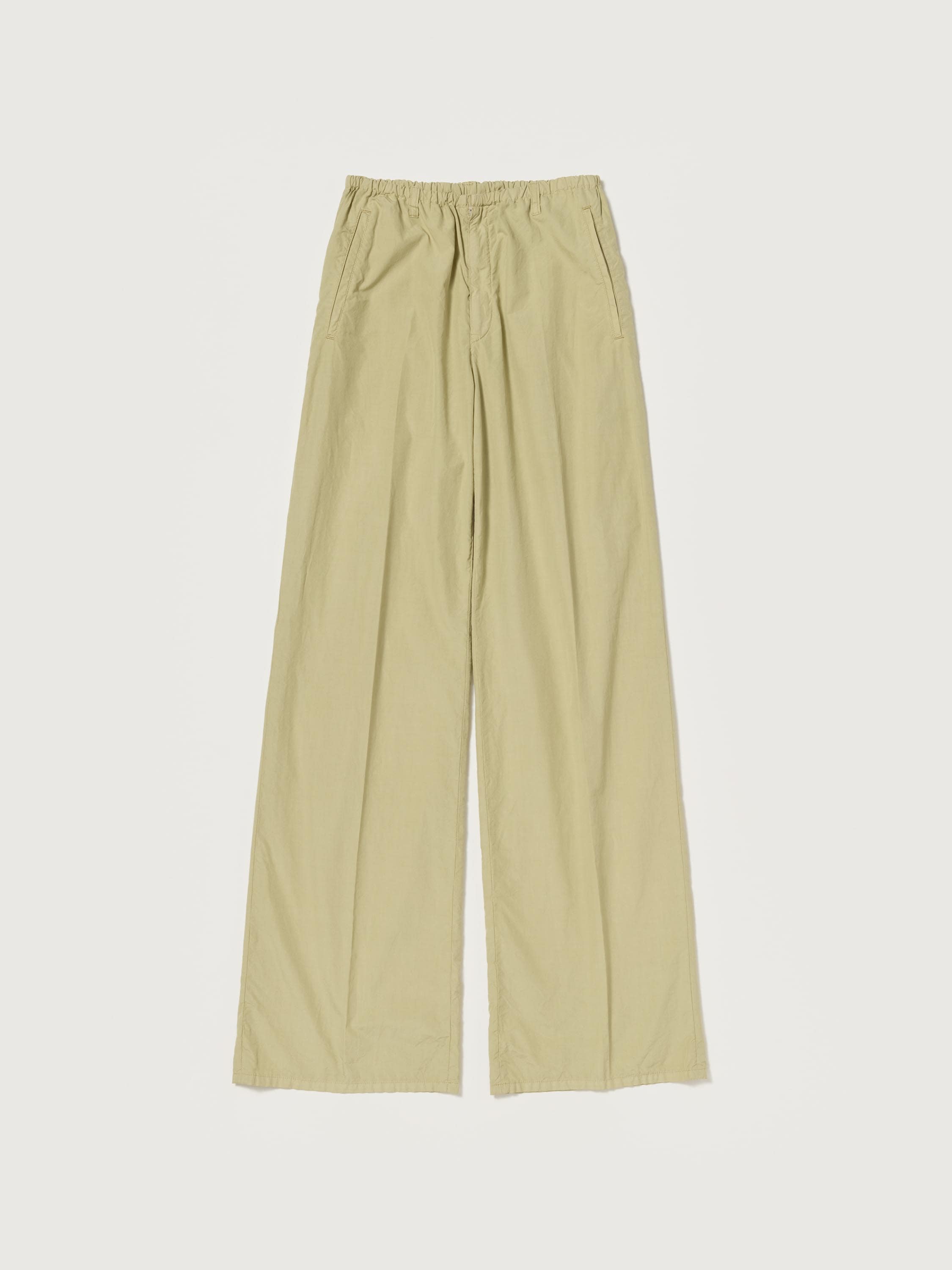 GARMENT-DYED FINX SHUTTLE WEATHER DRAWSTRING PANTS 詳細画像 KHAKI BEIGE 6