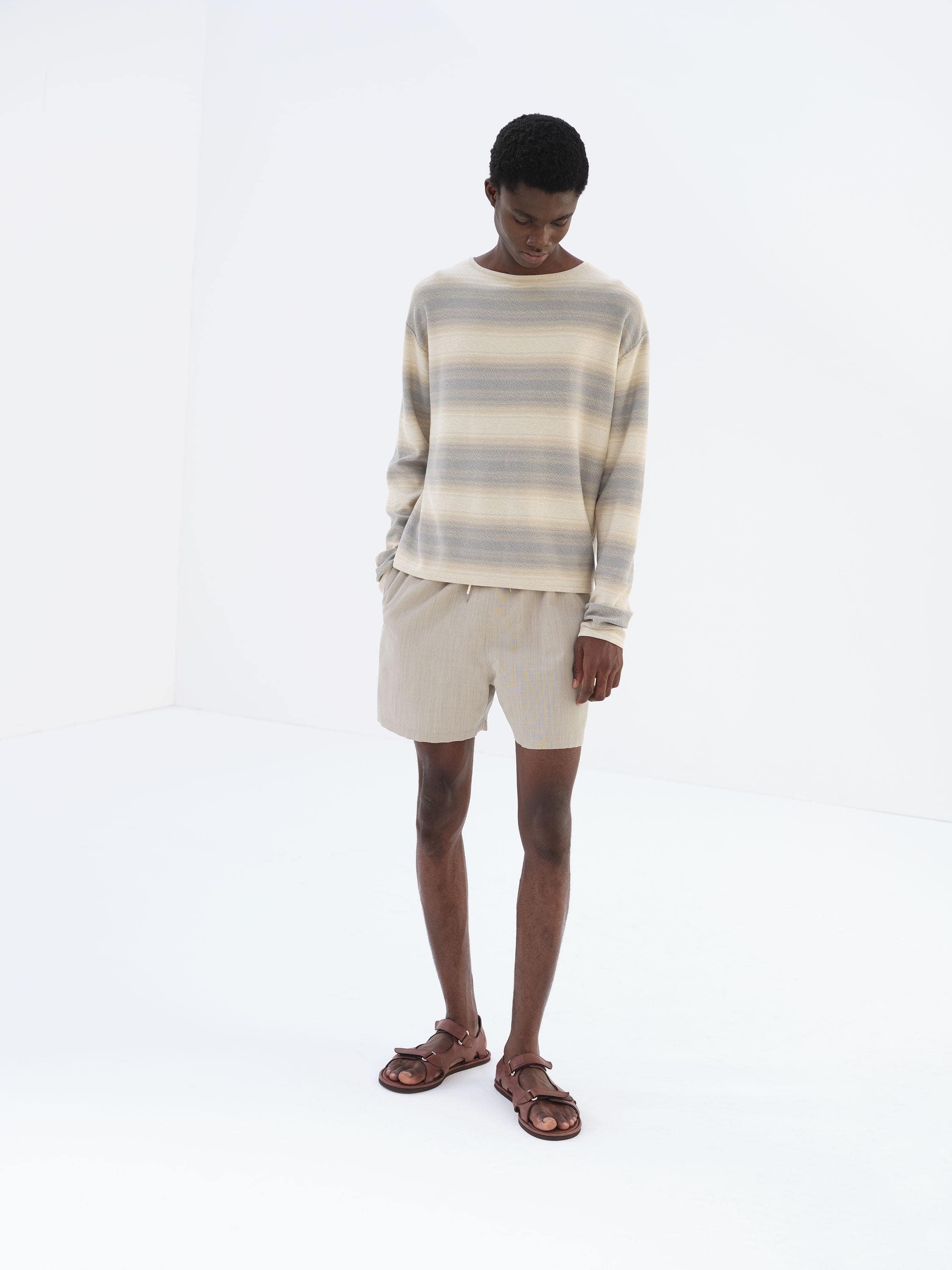 WOOL MAX CANVAS SHORTS