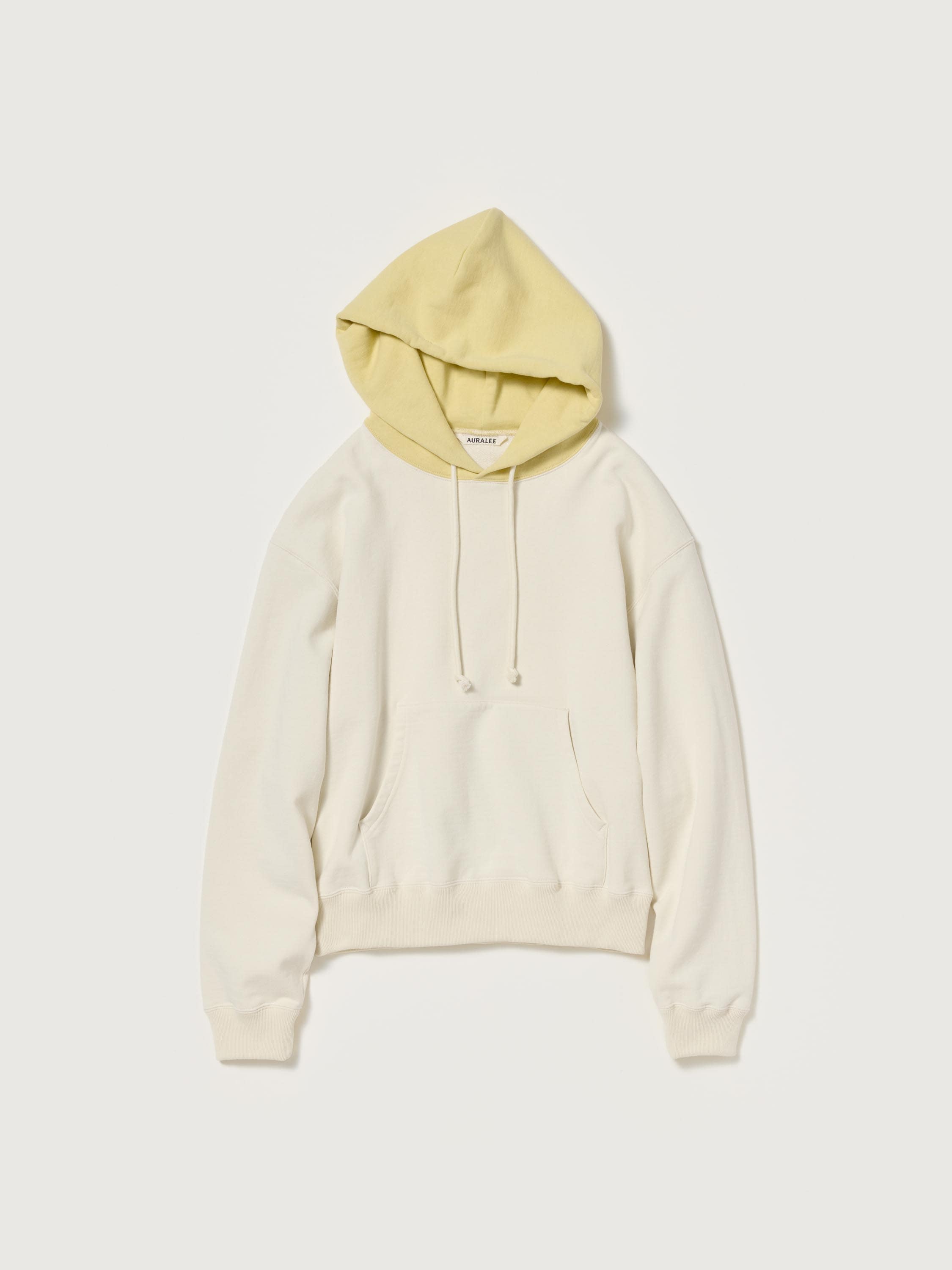 SMOOTH SOFT BD SWEAT P/O PARKA 詳細画像 SMOKY WHITE &times; LIGHT YELLOW 1