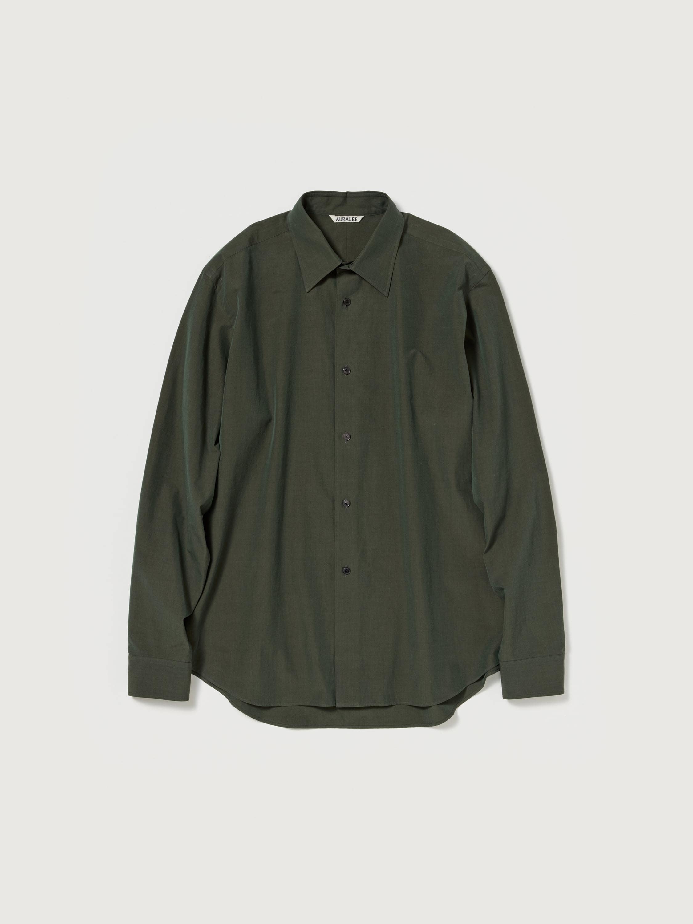 WASHED FINX WEATHER CHAMBRAY SHIRT 詳細画像 DARK OLIVE 4