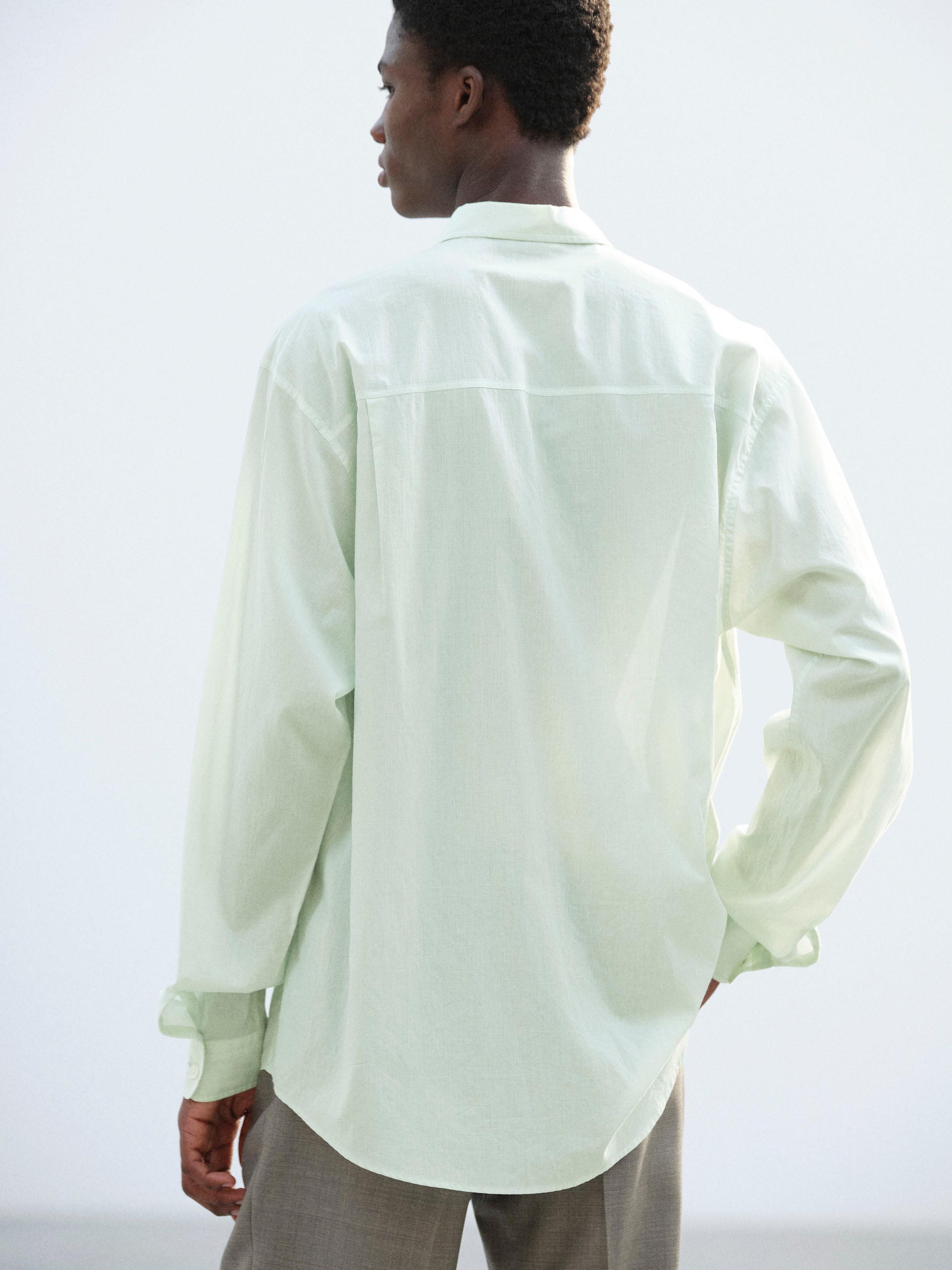 SUPER FINE COTTON LAWN SHIRT 詳細画像 PALE BLUE 3