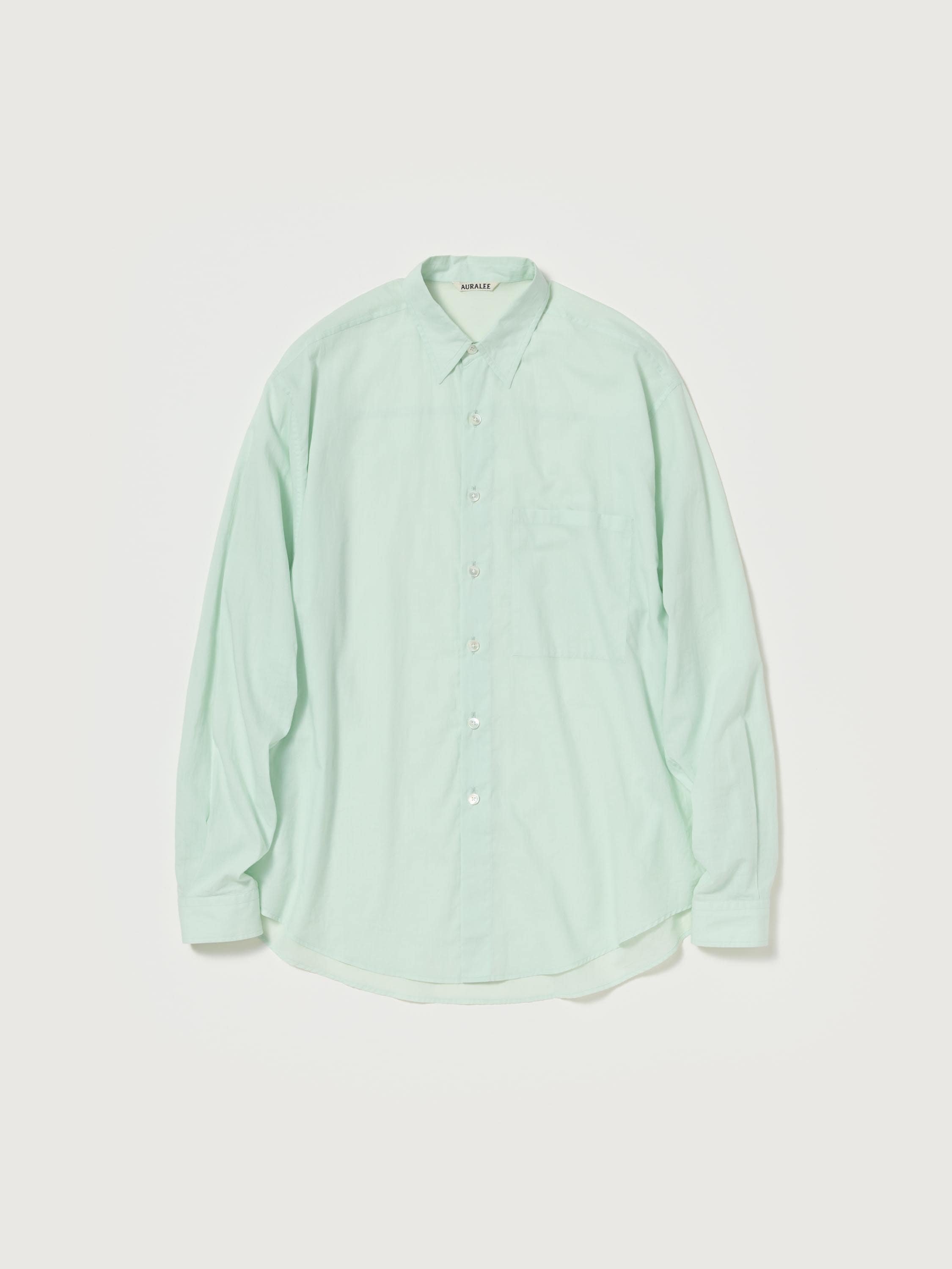 SUPER FINE COTTON LAWN SHIRT 詳細画像 PALE BLUE 4