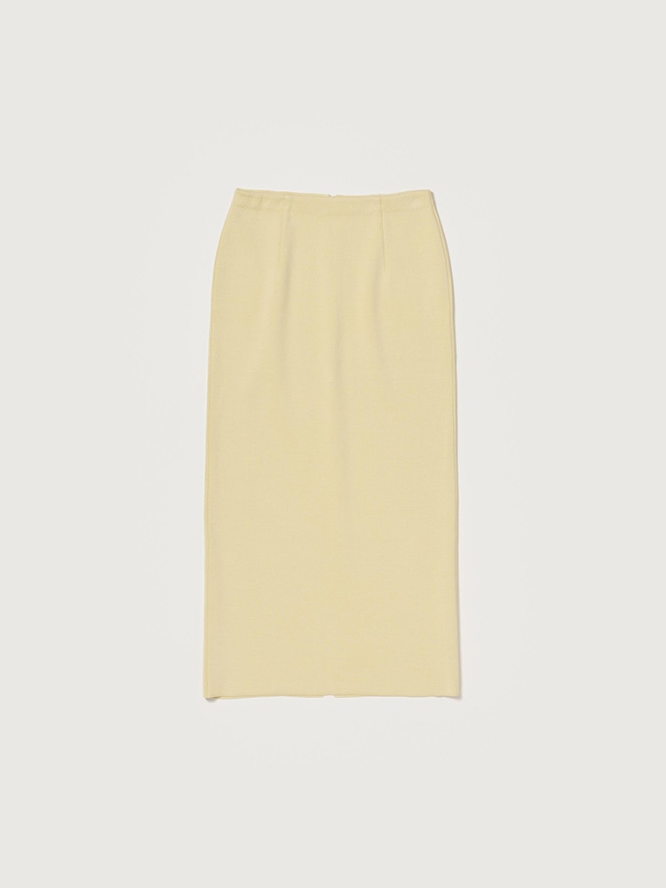 DOUBLE FACED SILK COTTON KNIT SKIRT - AURALEE Official Website