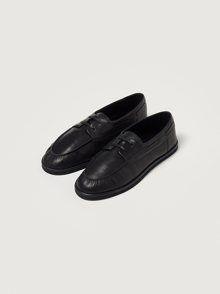 靴 auralee soft leather deck shoes 27.5 SOFT LEATHER DECK SHOES - AURALEE Official Website
