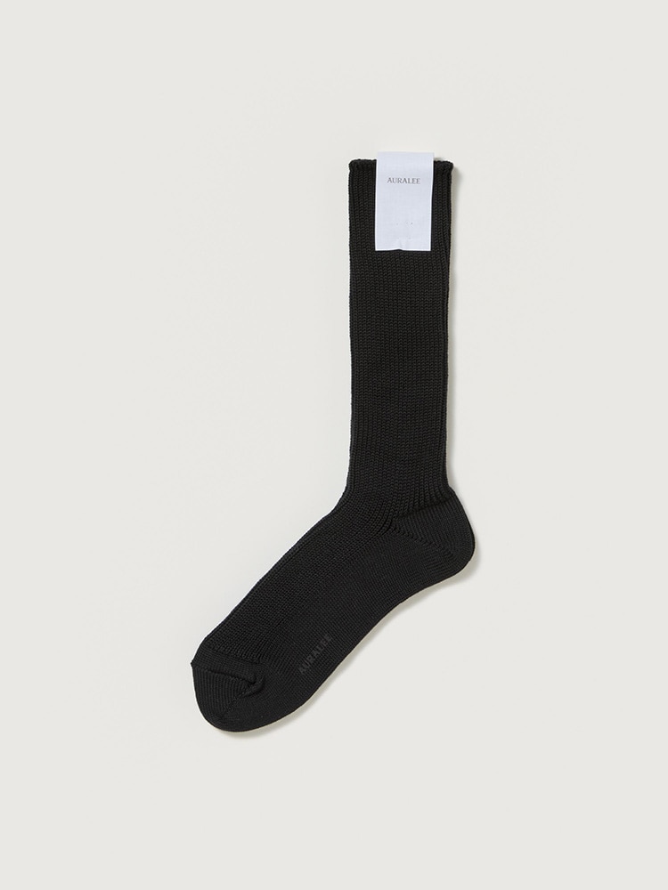 りゅうさま専用 AULAEE COTTON CASHMERE SOCKS 3足 z-A26SS03SX-M_1904-1.jpg