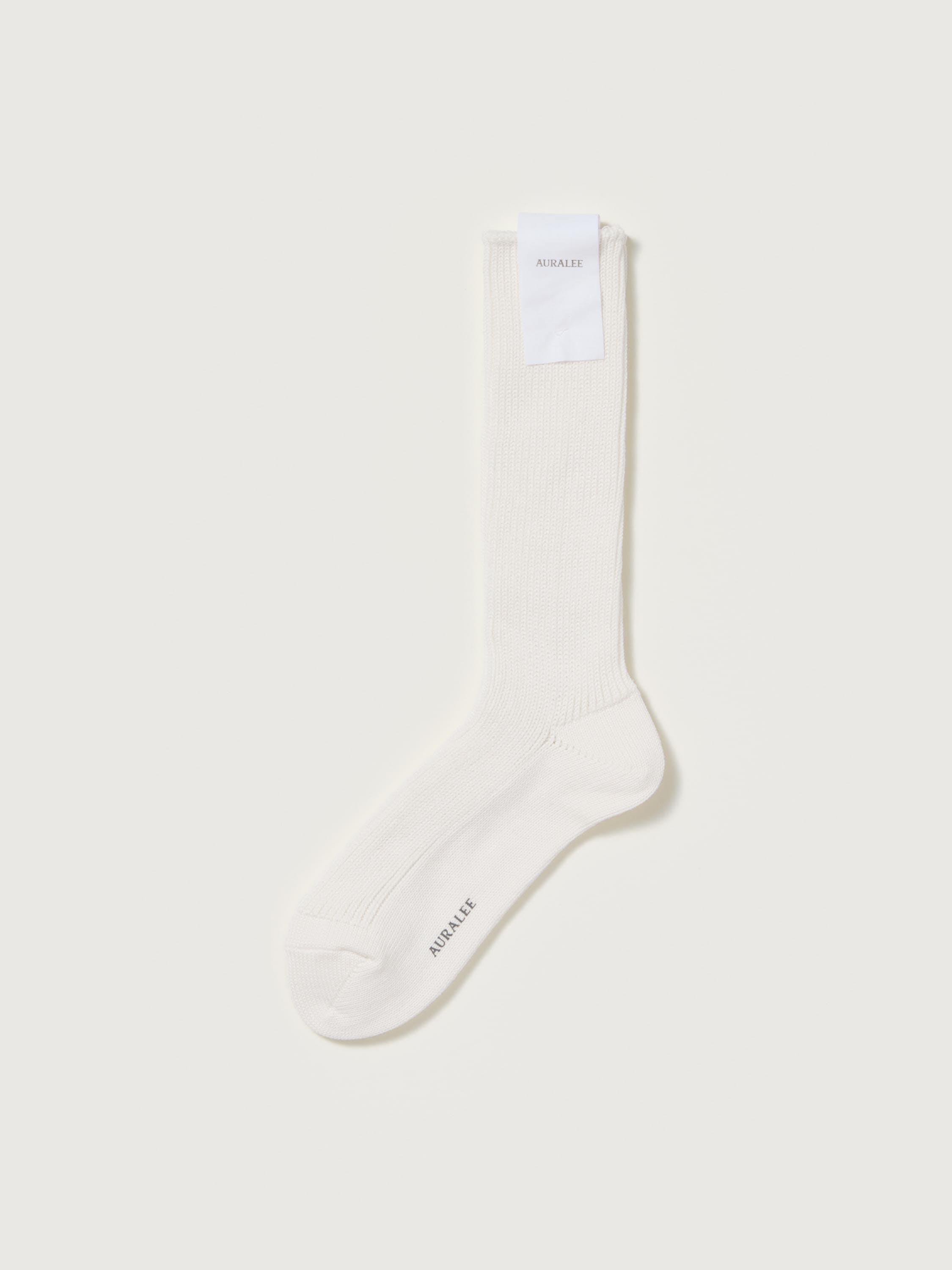 COTTON LOW GAUGE SOCKS 詳細画像 WHITE 1