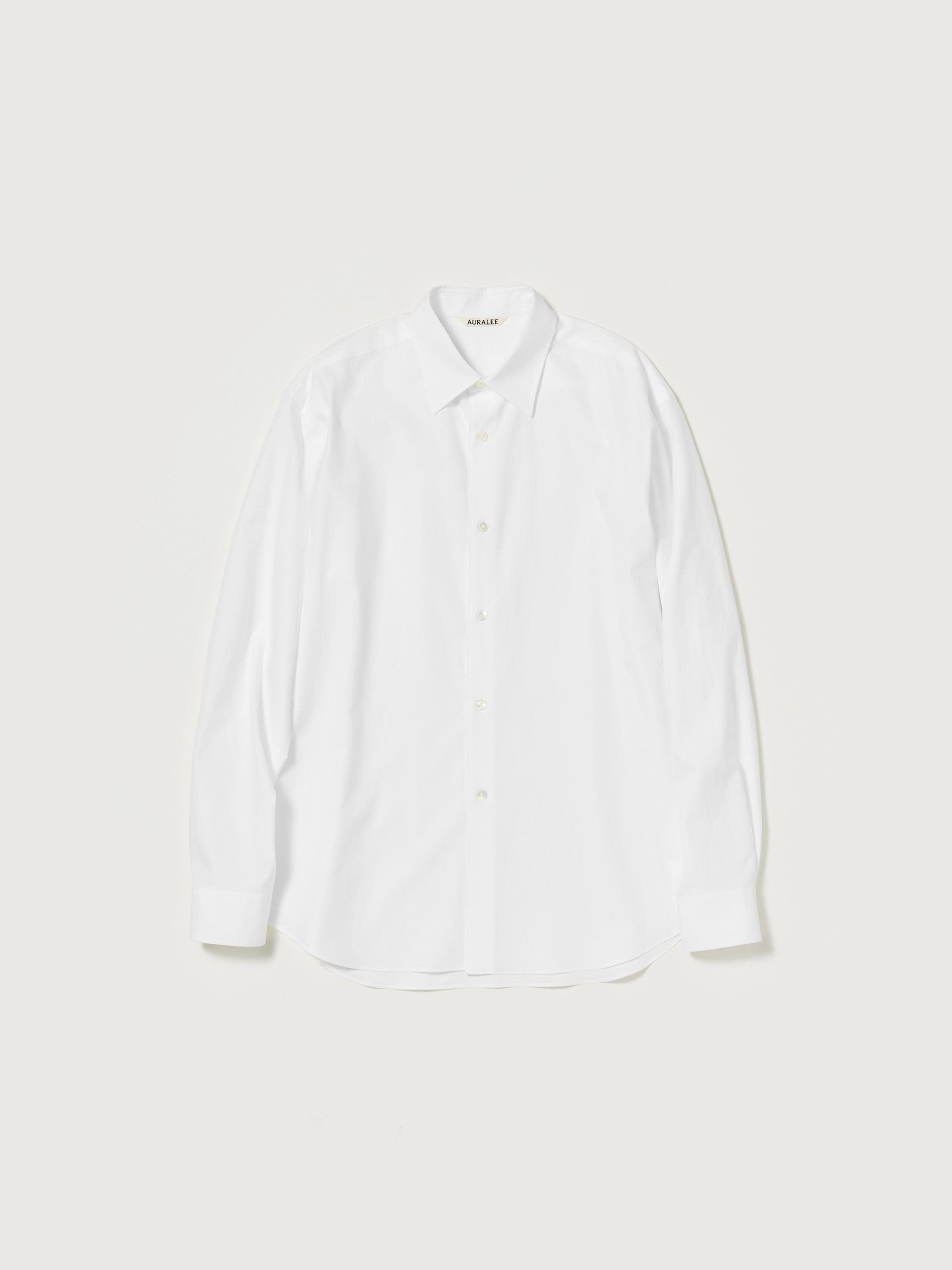 WASHED FINX TWILL SHIRT 詳細画像 WHITE 1