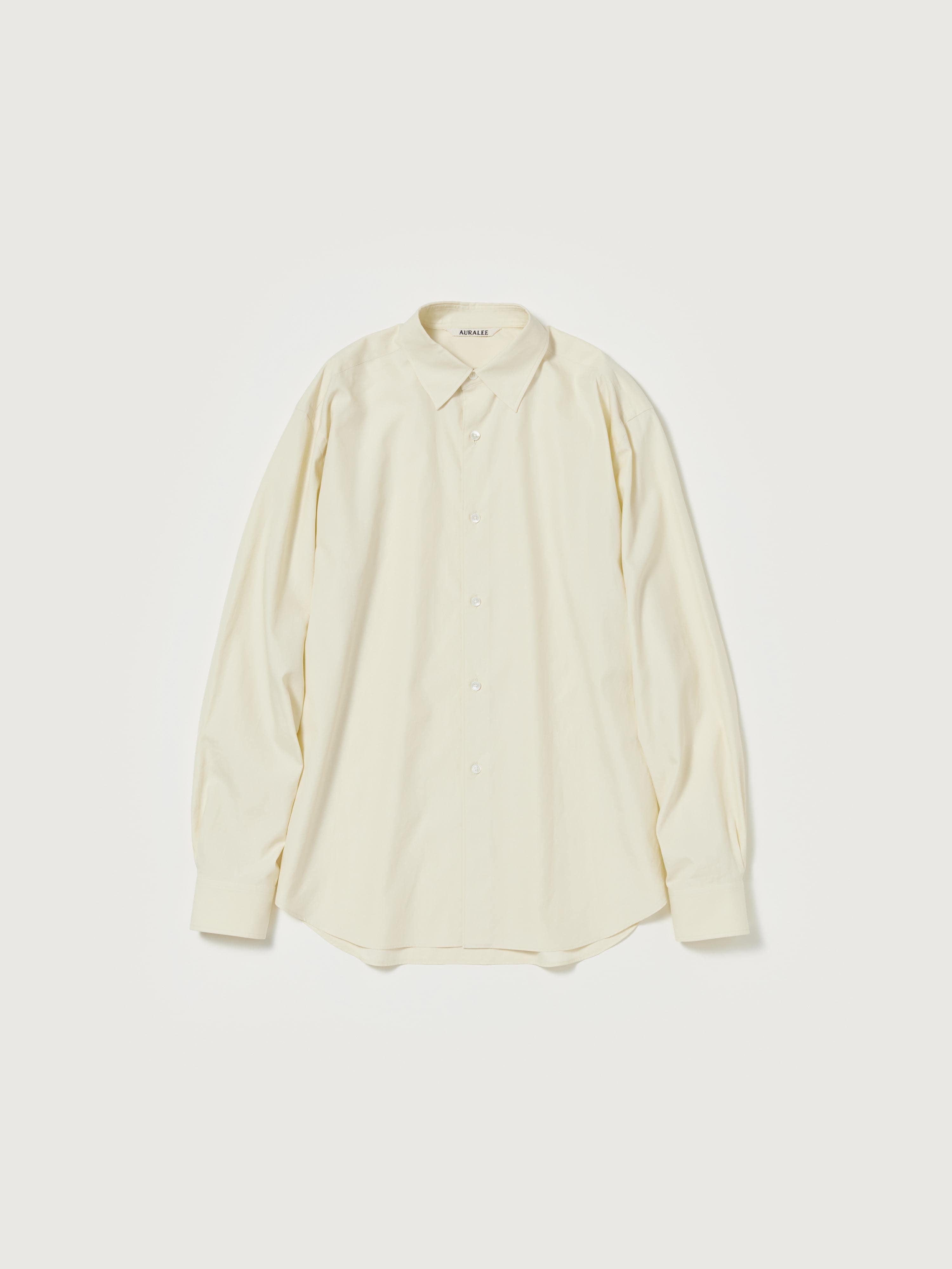 WASHED FINX TWILL SHIRT 詳細画像 VANILLA 4