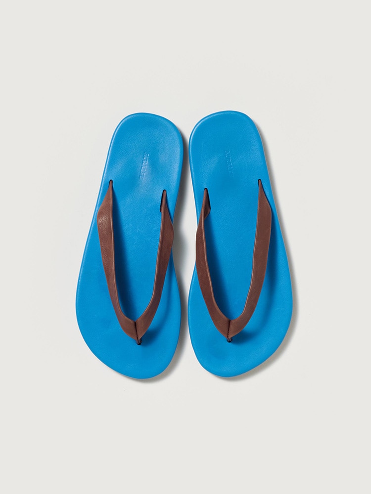 SOFT LEATHER FLIP-FLOPS - AURALEE Official Website