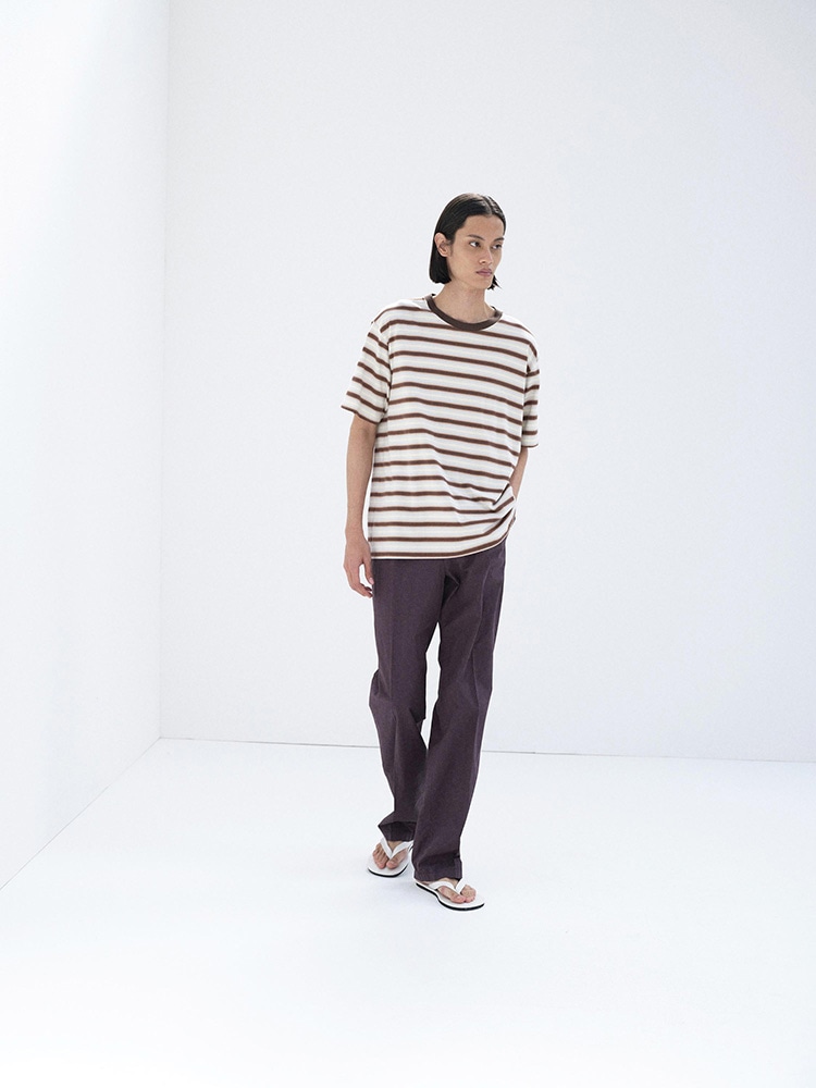 GRADIENT STRIPE JERSEY TEE