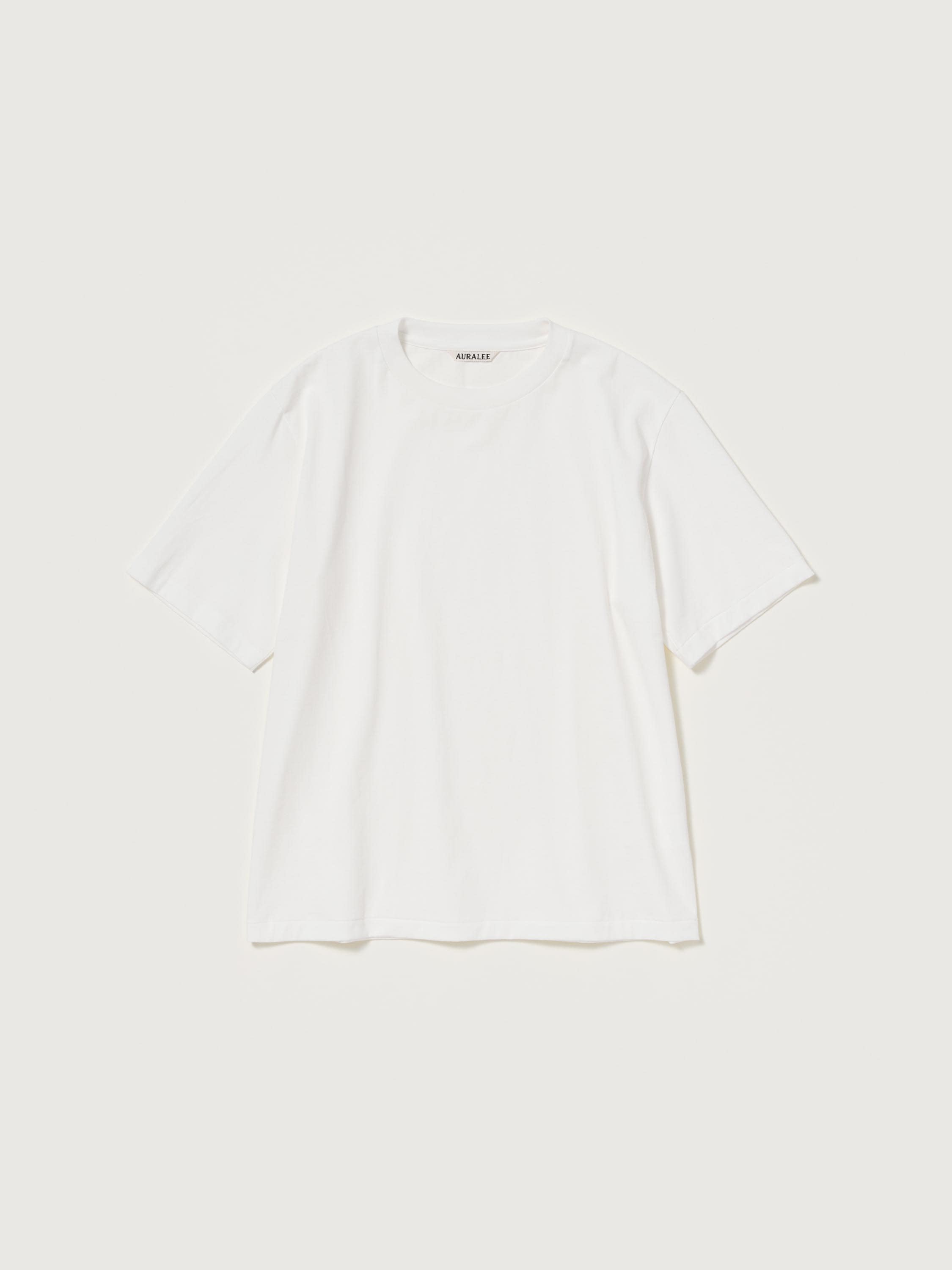 HIGH GAUGE COTTON JERSEY TEE 詳細画像 WHITE 2