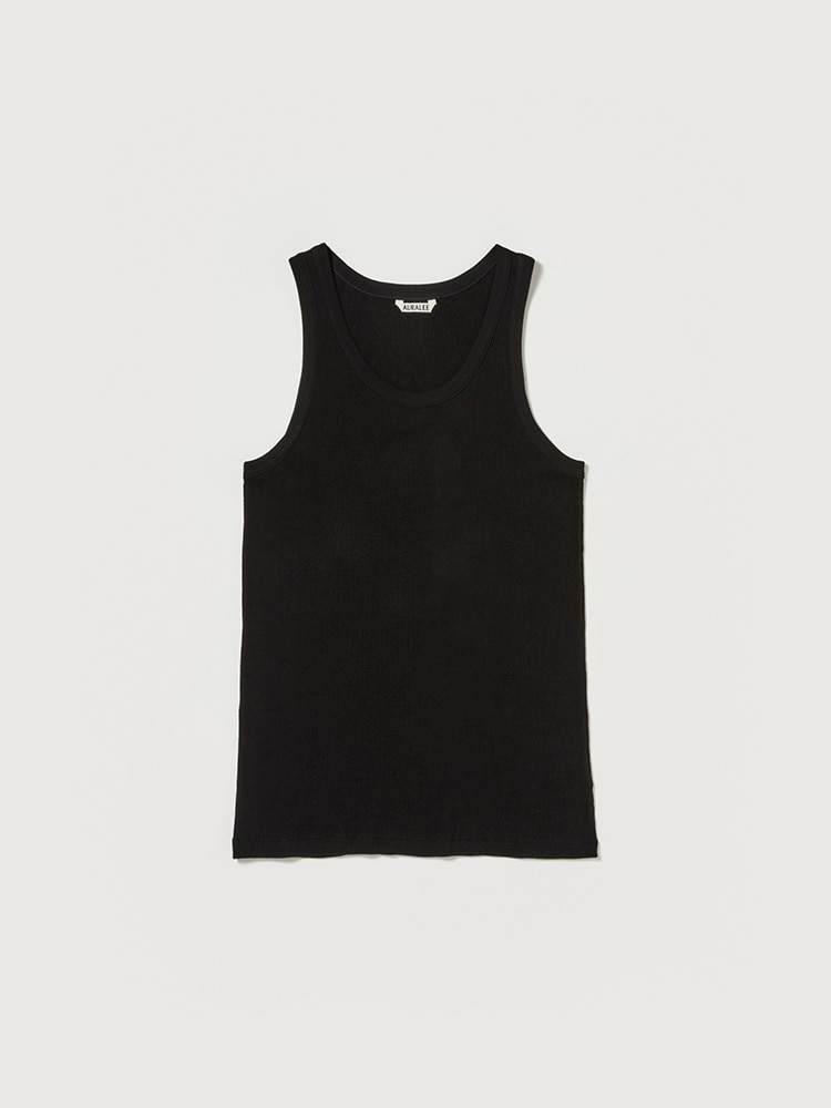 ORGANIC SOFT RIB TANK - AURALEE Official Website