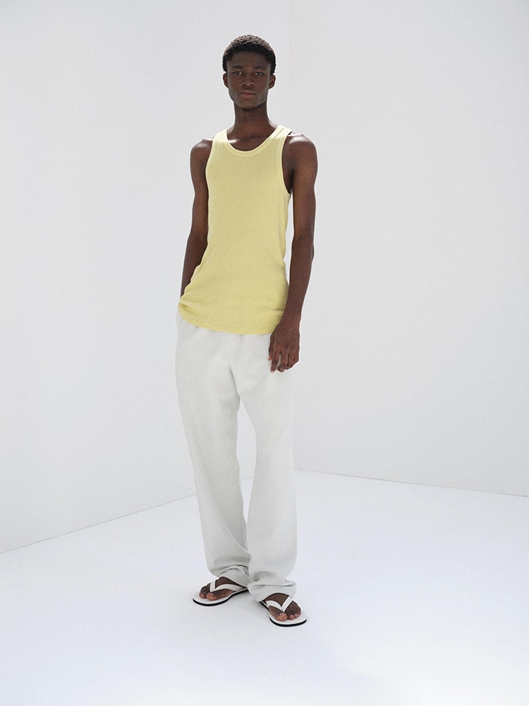 ORGANIC SOFT RIB TANK - AURALEE Official Website