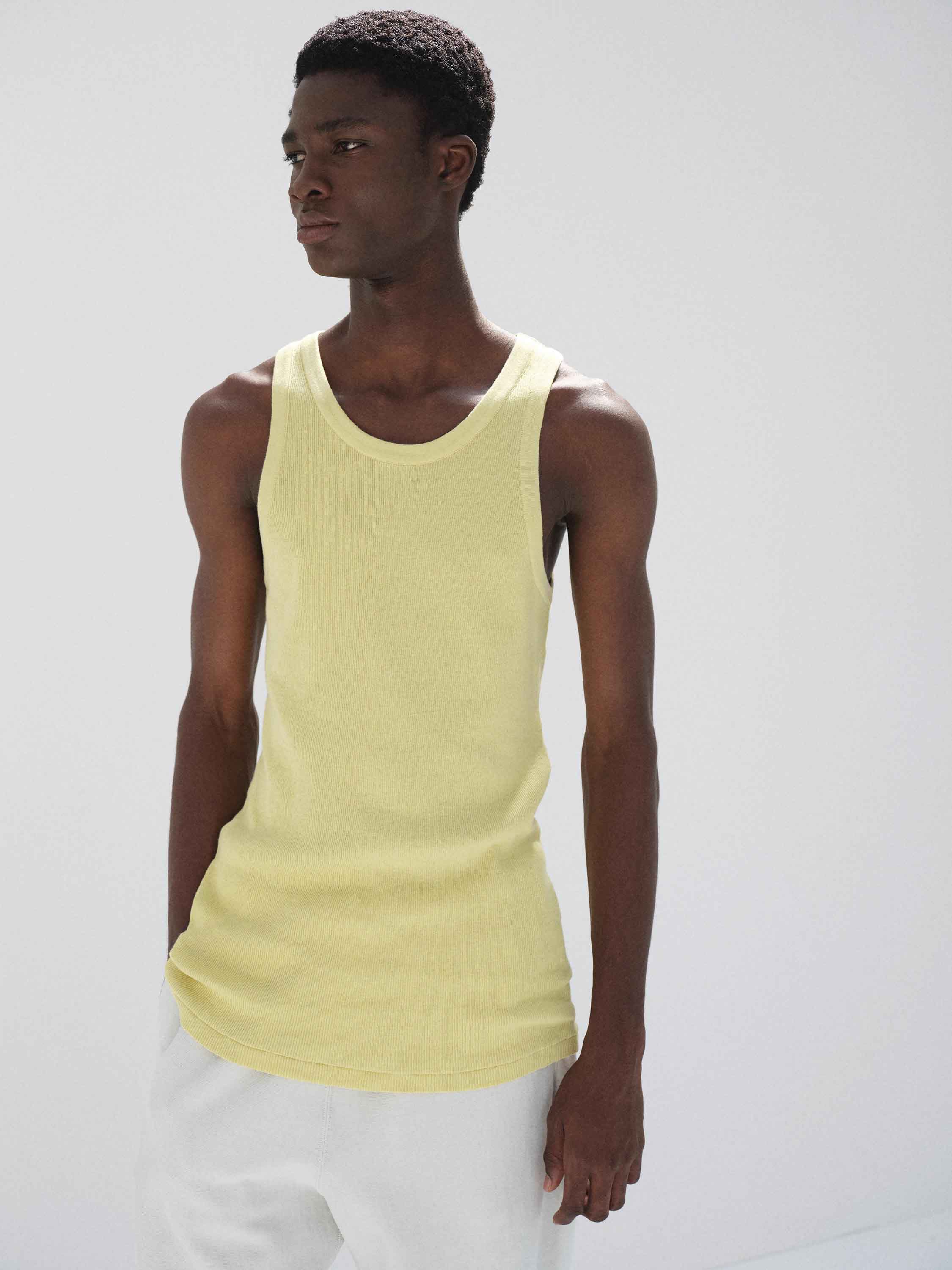 ORGANIC SOFT RIB TANK - AURALEE Official Website