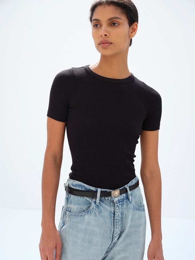 ORGANIC SOFT RIB TEE