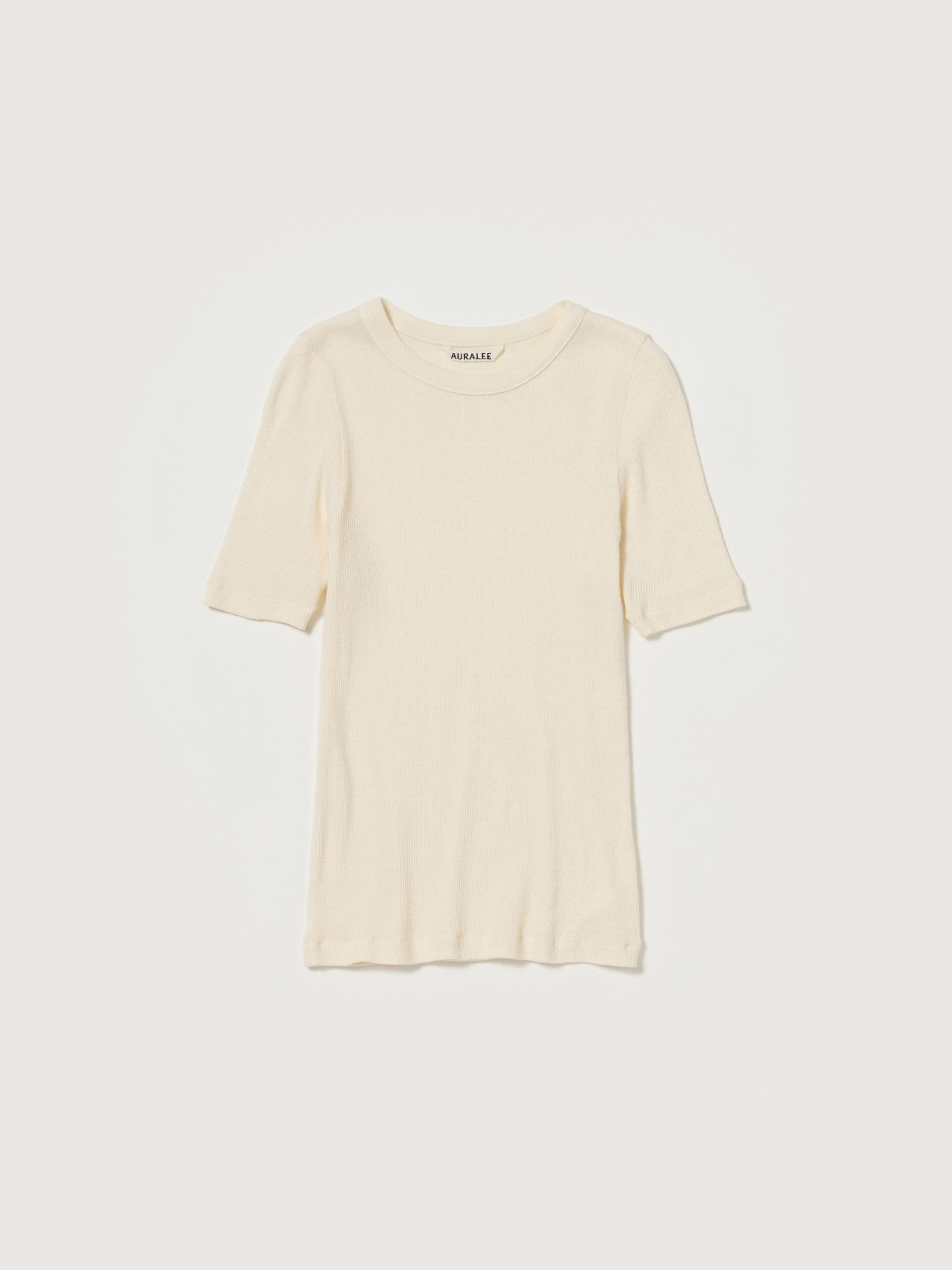 ORGANIC SOFT RIB TEE 詳細画像 IVORY 1