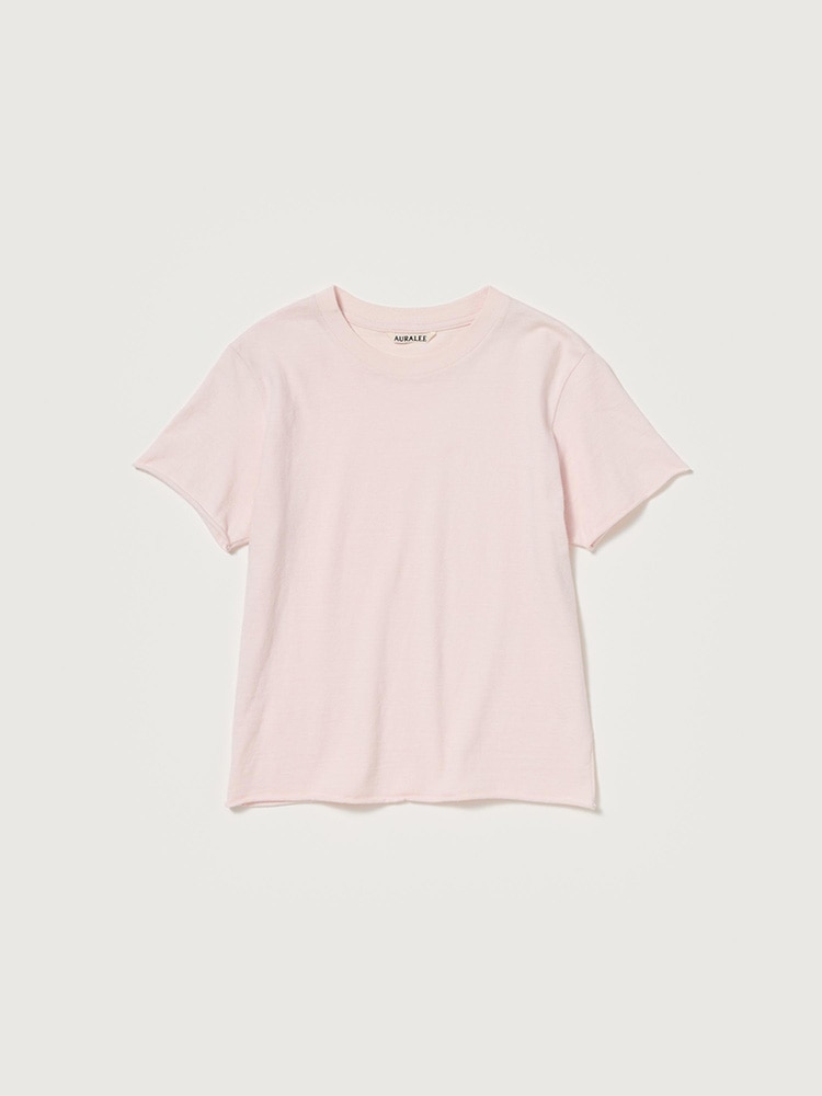 BRUSHED ORGANIC COTTON JERSEY TEE - AURALEE Official Website