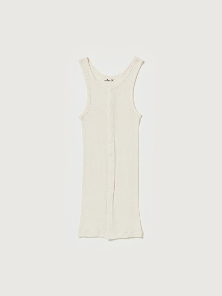 ORGANIC SOFT RIB TANK - AURALEE Official Website