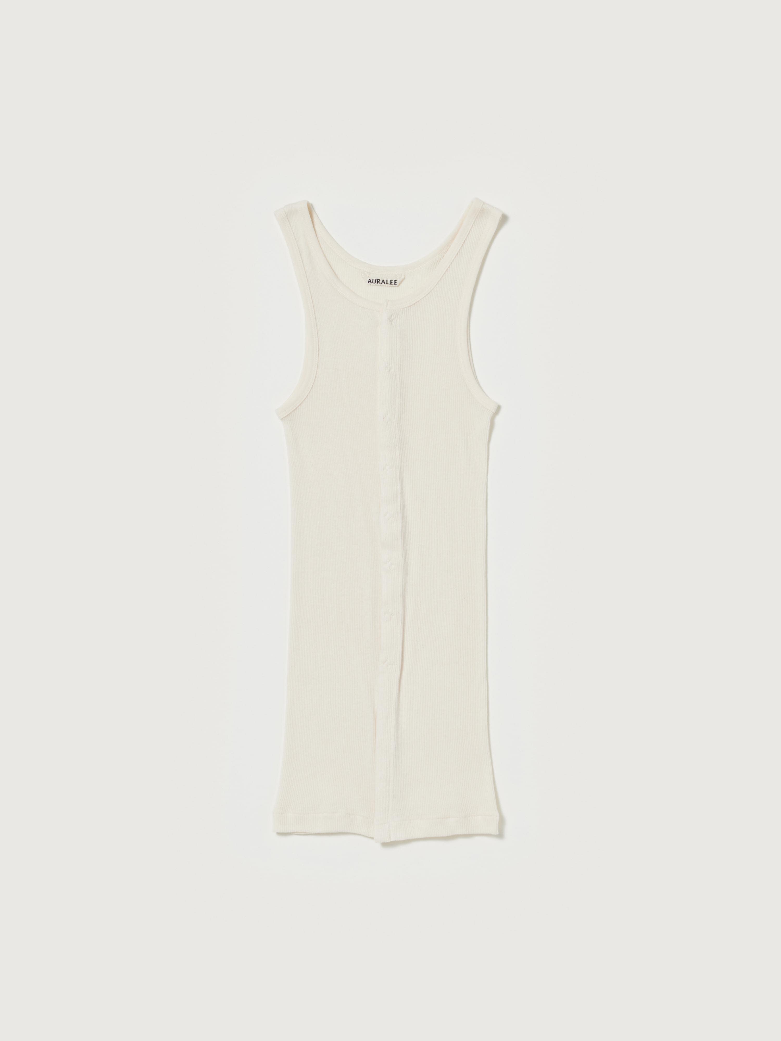 ORGANIC SOFT RIB TANK 詳細画像 IVORY 1