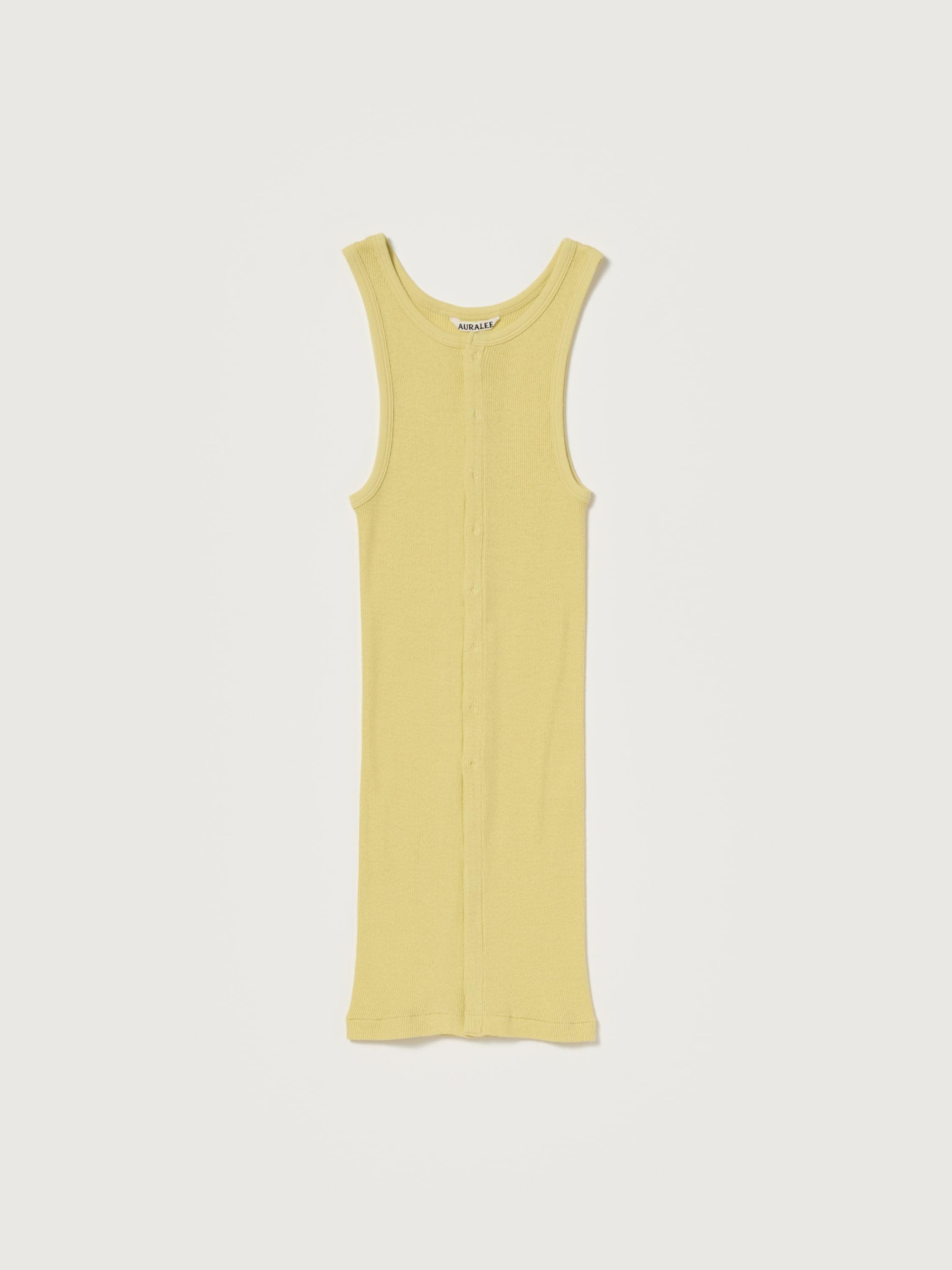 ORGANIC SOFT RIB TANK 詳細画像 DUSTY YELLOW 3