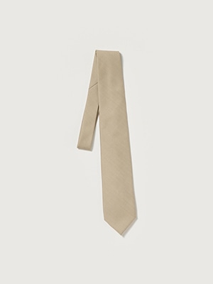 WOOL HERRINGBONE TIE