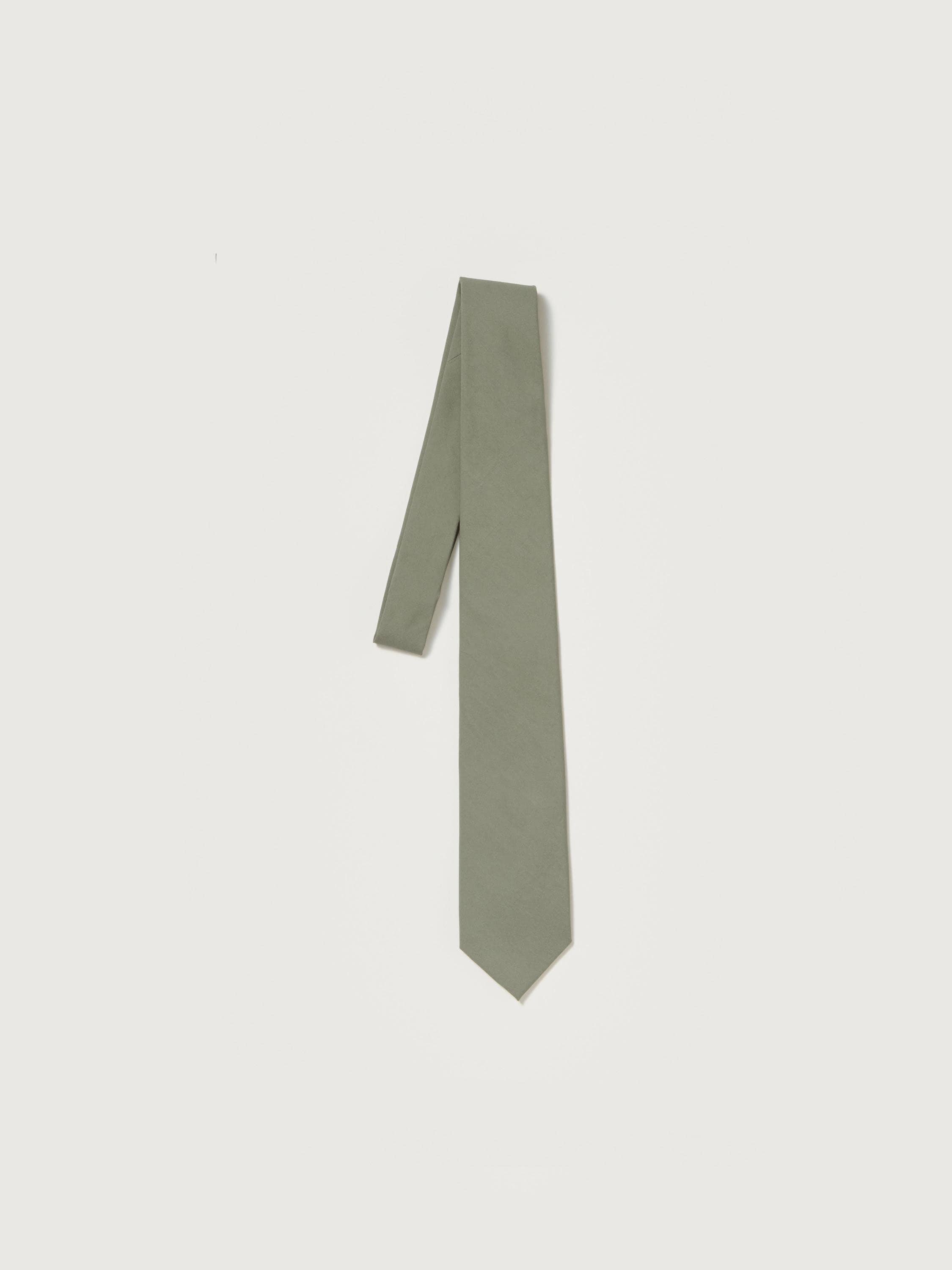 WASHED FINX TWILL TIE 詳細画像 OLIVE 1