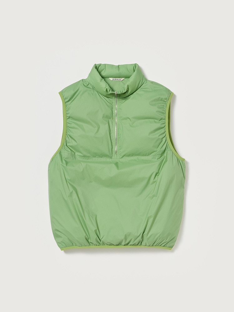 SUPER LIGHT NYLON RIPSTOP DOWN P/O VEST