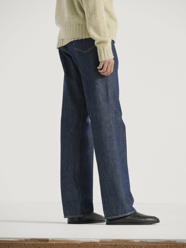 AURALEE 22AW HARD TWIST DENIM 5P PANTS - デニム/ジーンズ