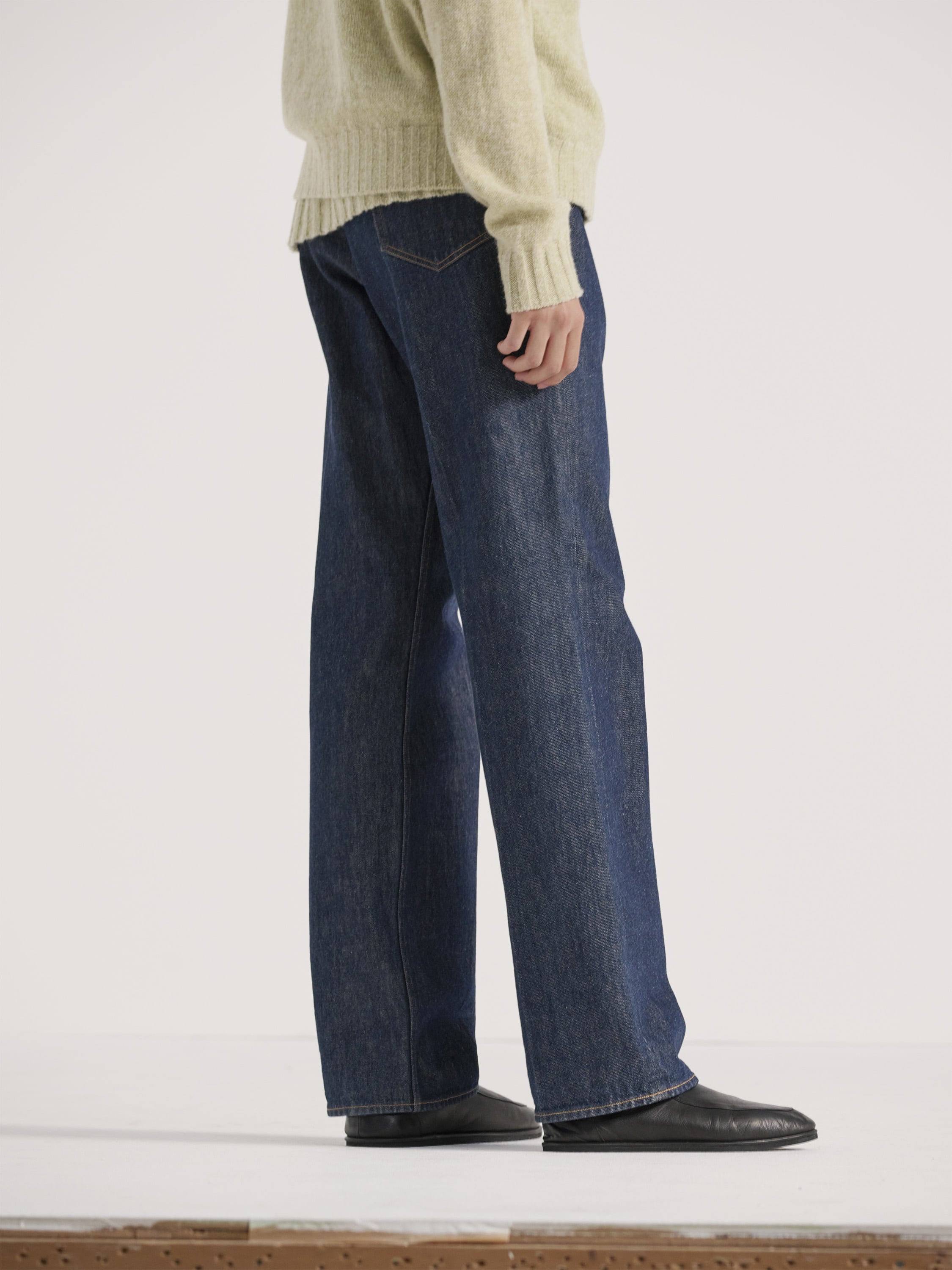 【22AW】AURALEE HARD TWIST DENIM 5P PANTS