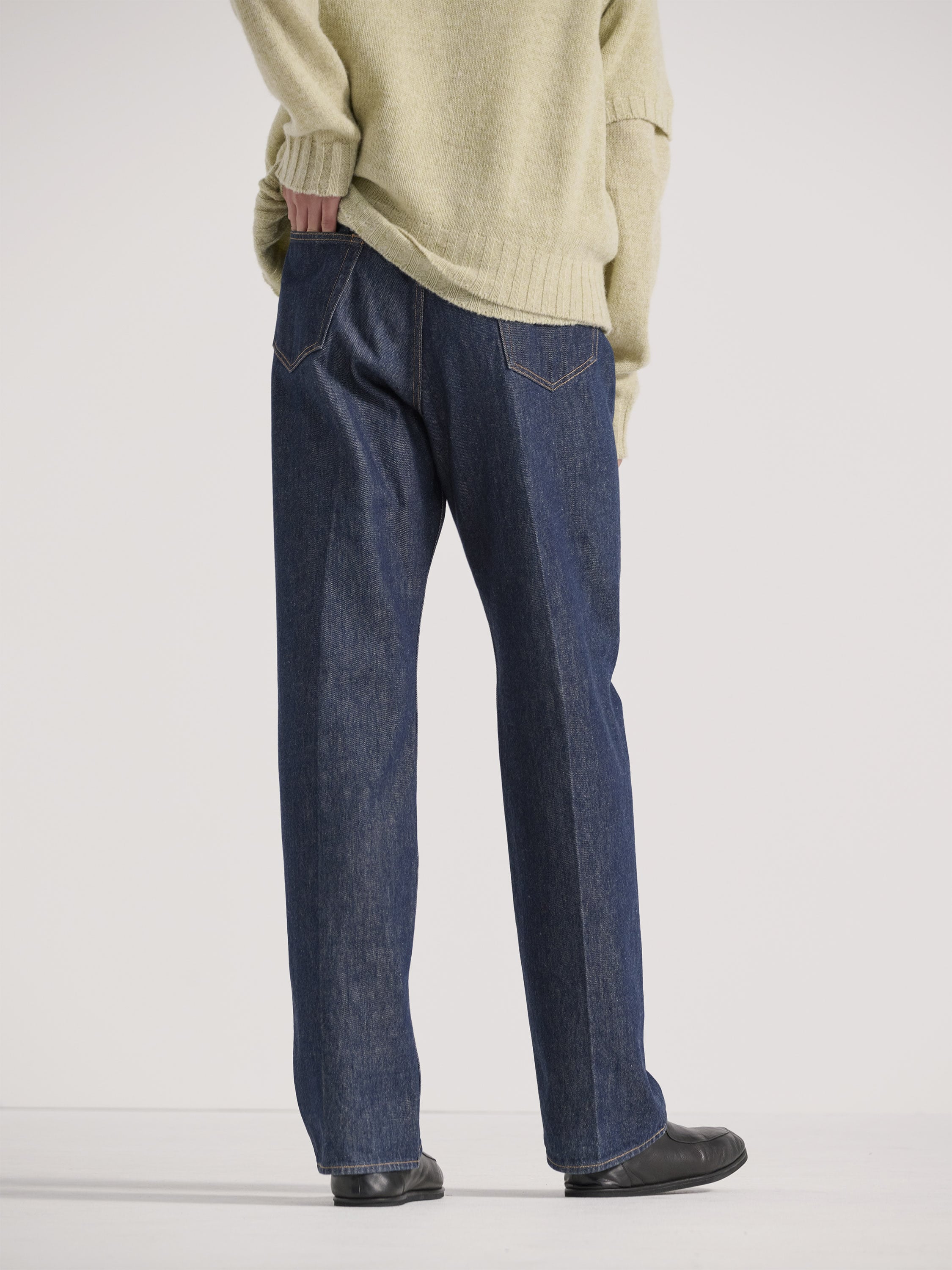 AURALEE 22AW HARD TWIST DENIM 5P PANTS - デニム/ジーンズ