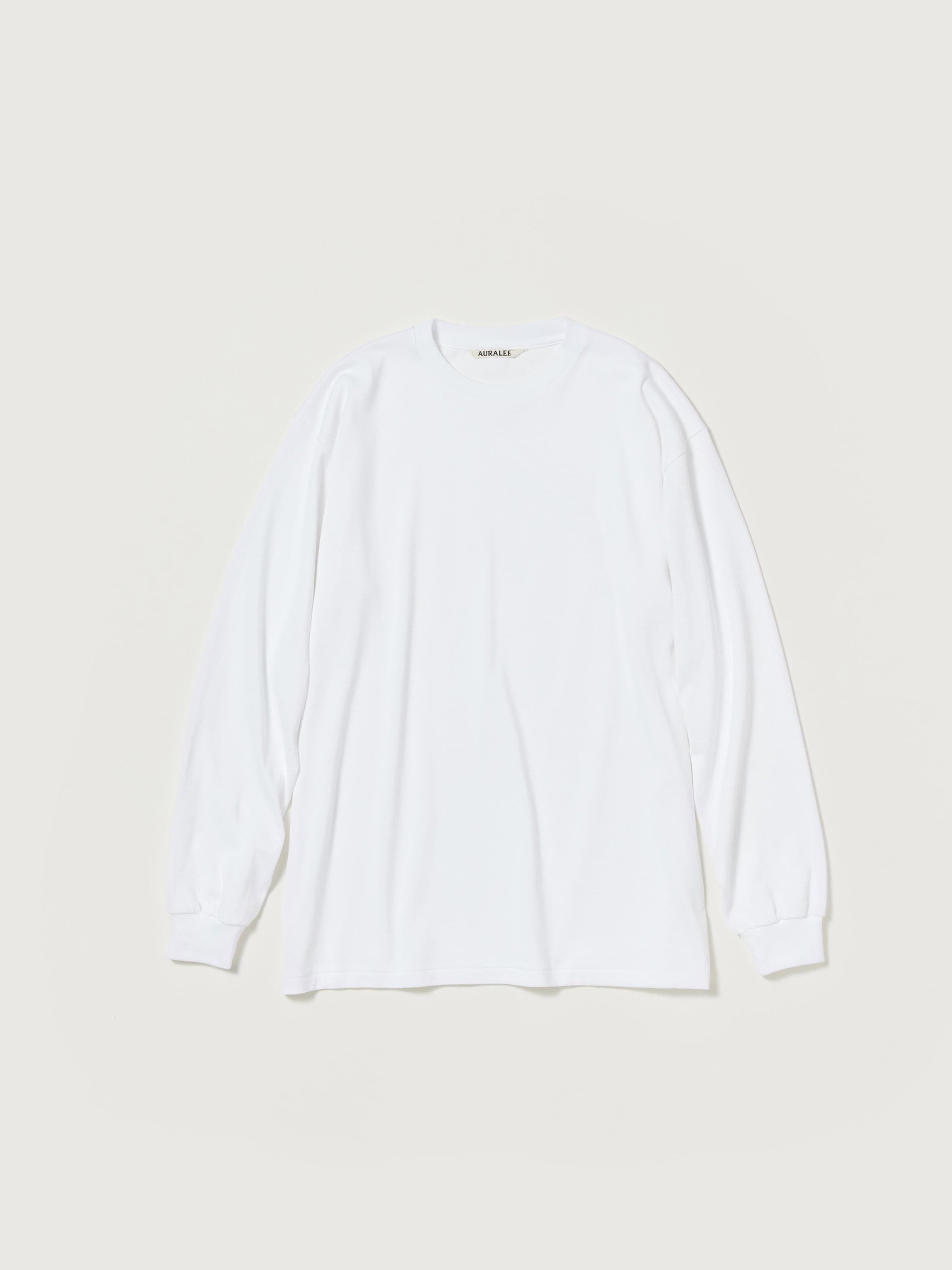 LUSTER PLAITING L/S TEE - AURALEE Official Website