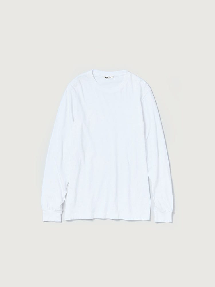 SEAMLESS L/S TEE - AURALEE Official Website