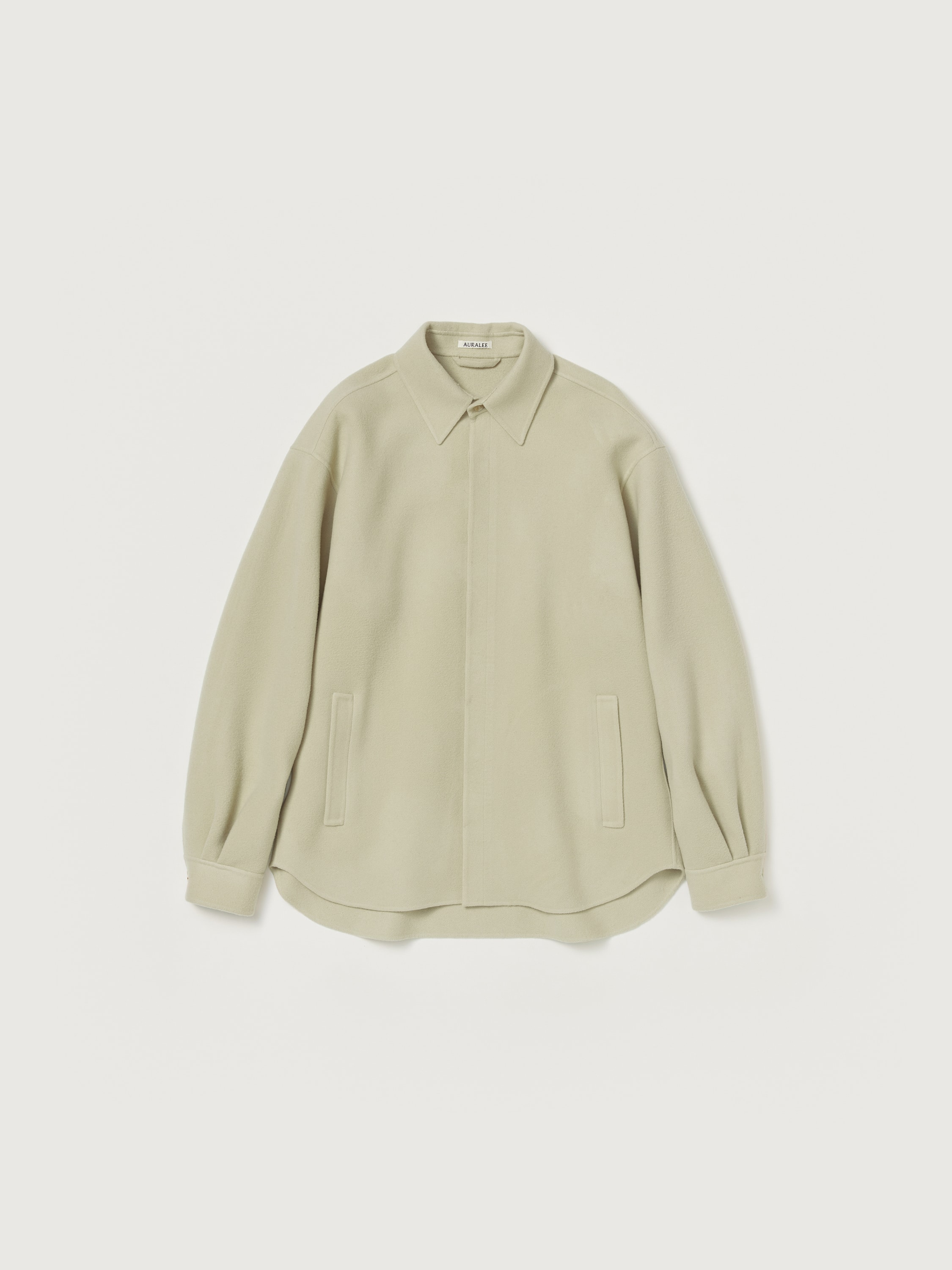 DOUBLE CLOTH PILE MOSSER HAND SEWN SHIRTS BLOUSON 詳細画像 LIGHT KHAKI 1