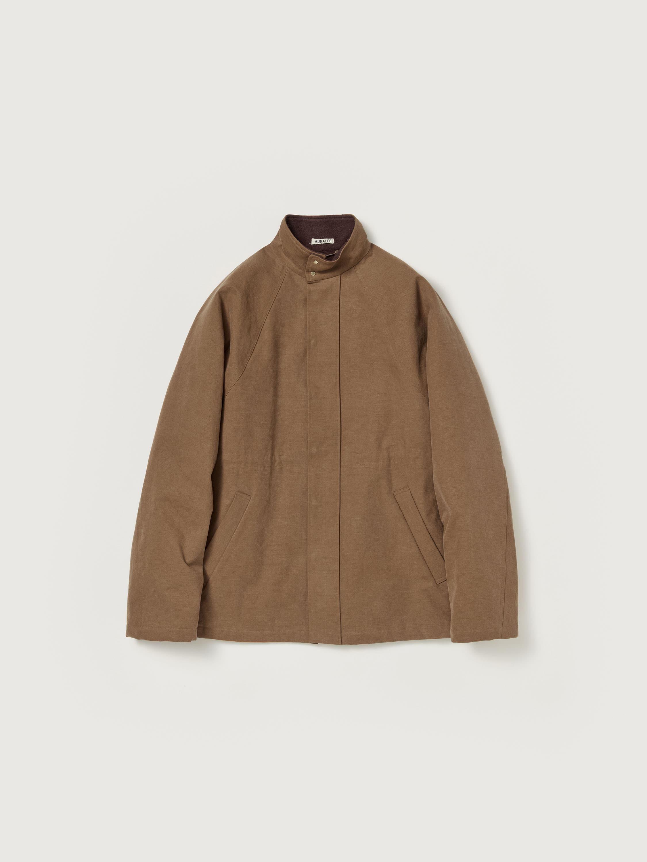 WASHED HEAVY CANVAS BLOUSON 詳細画像 BROWN 5
