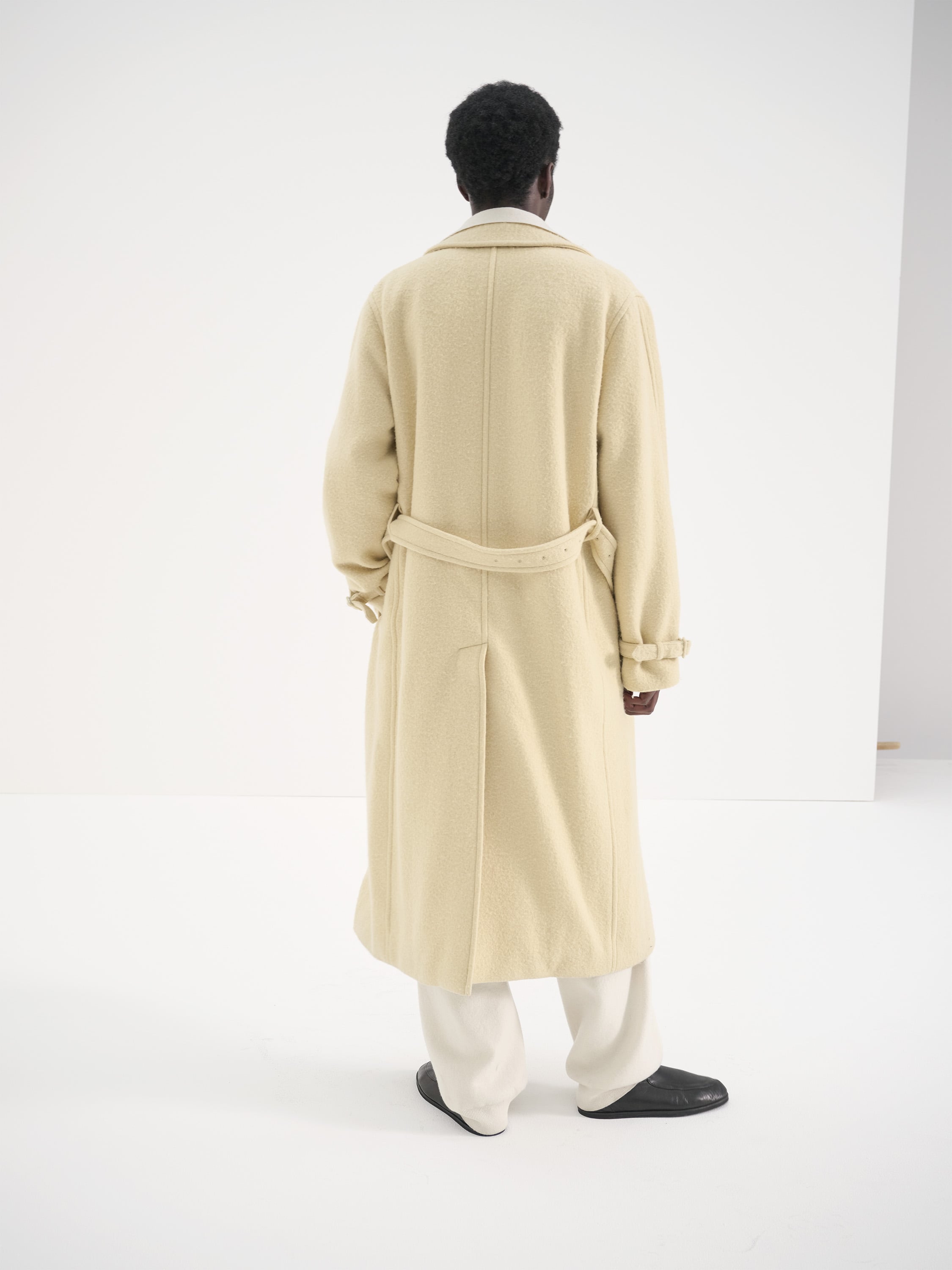 定価165000円オーラリー【新品】BRUSHED ALPACA WOOL MELTON COAT