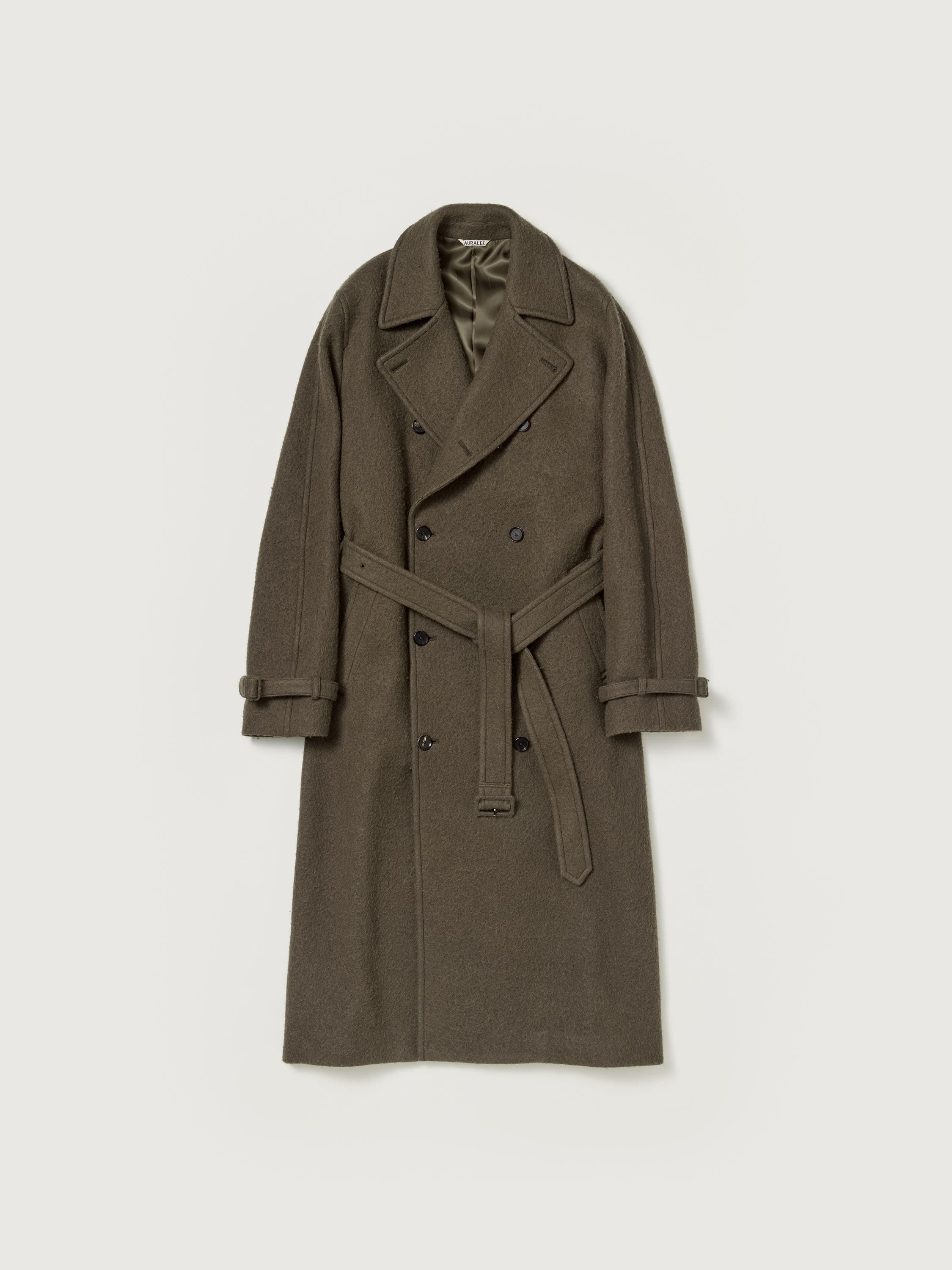 オーラリー【新品】BRUSHED ALPACA WOOL MELTON COAT