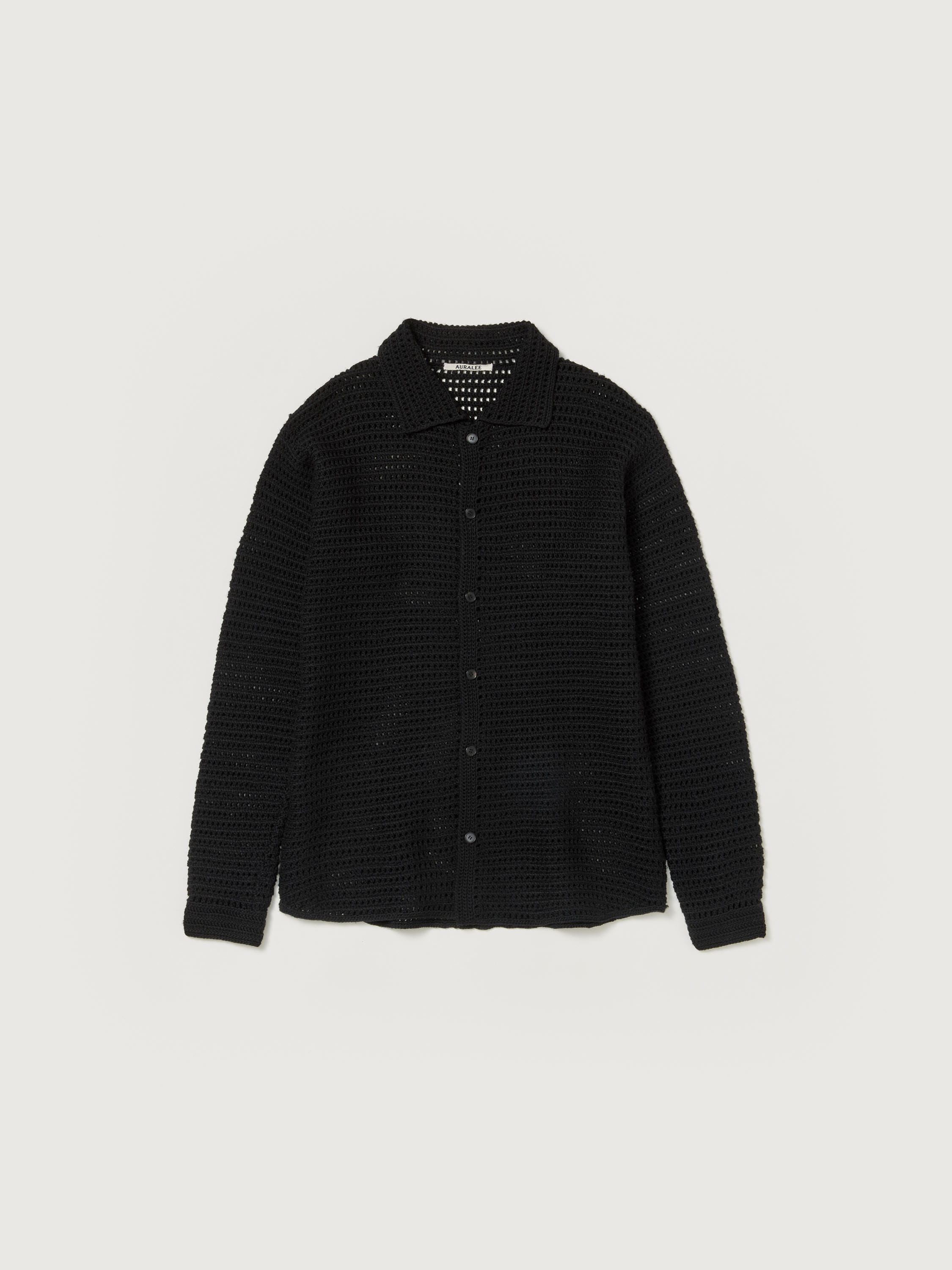 HAND CROCHET WOOL KNIT SHIRTS