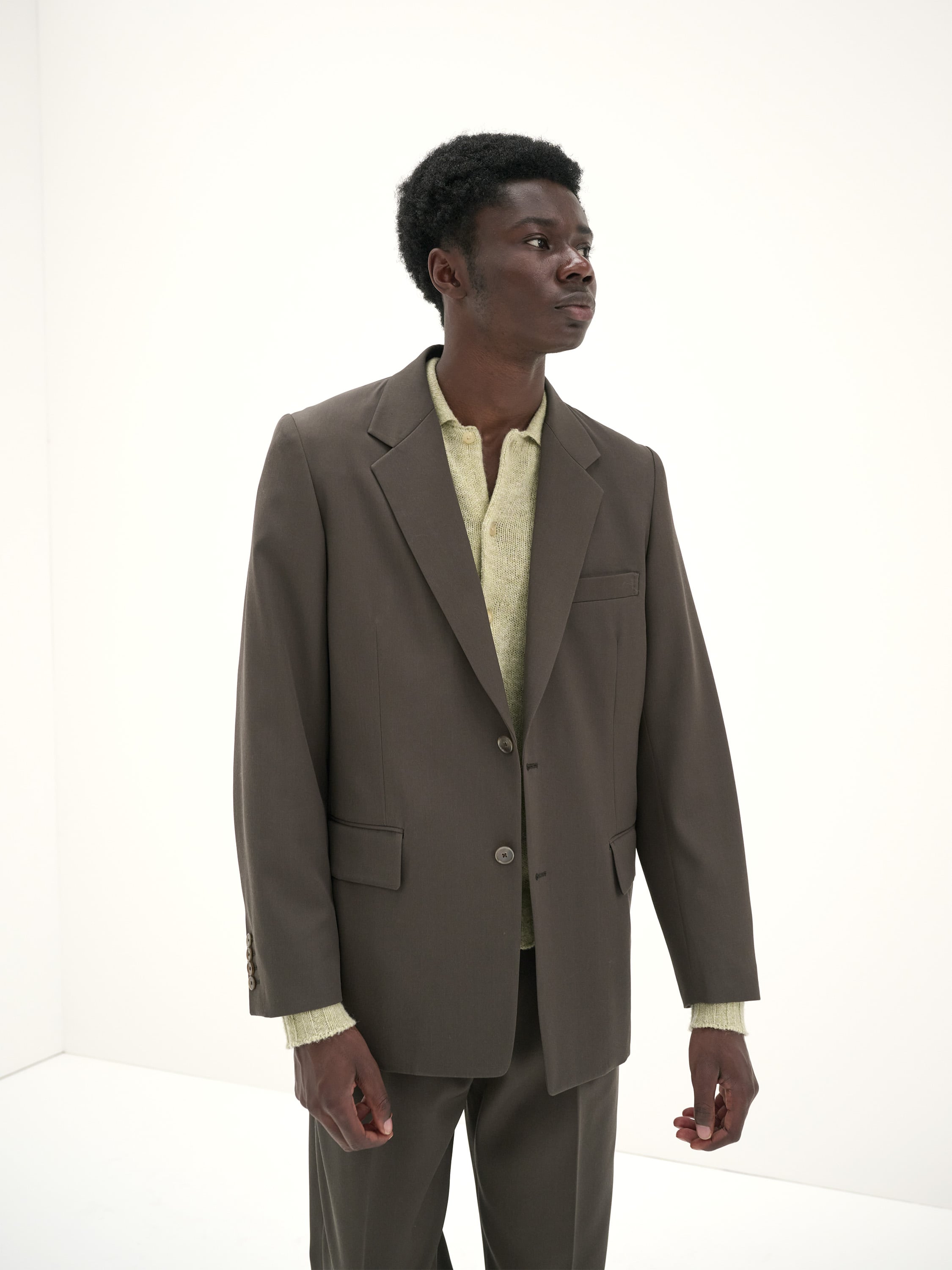 LIGHT WOOL MAX GABARDINE JACKET