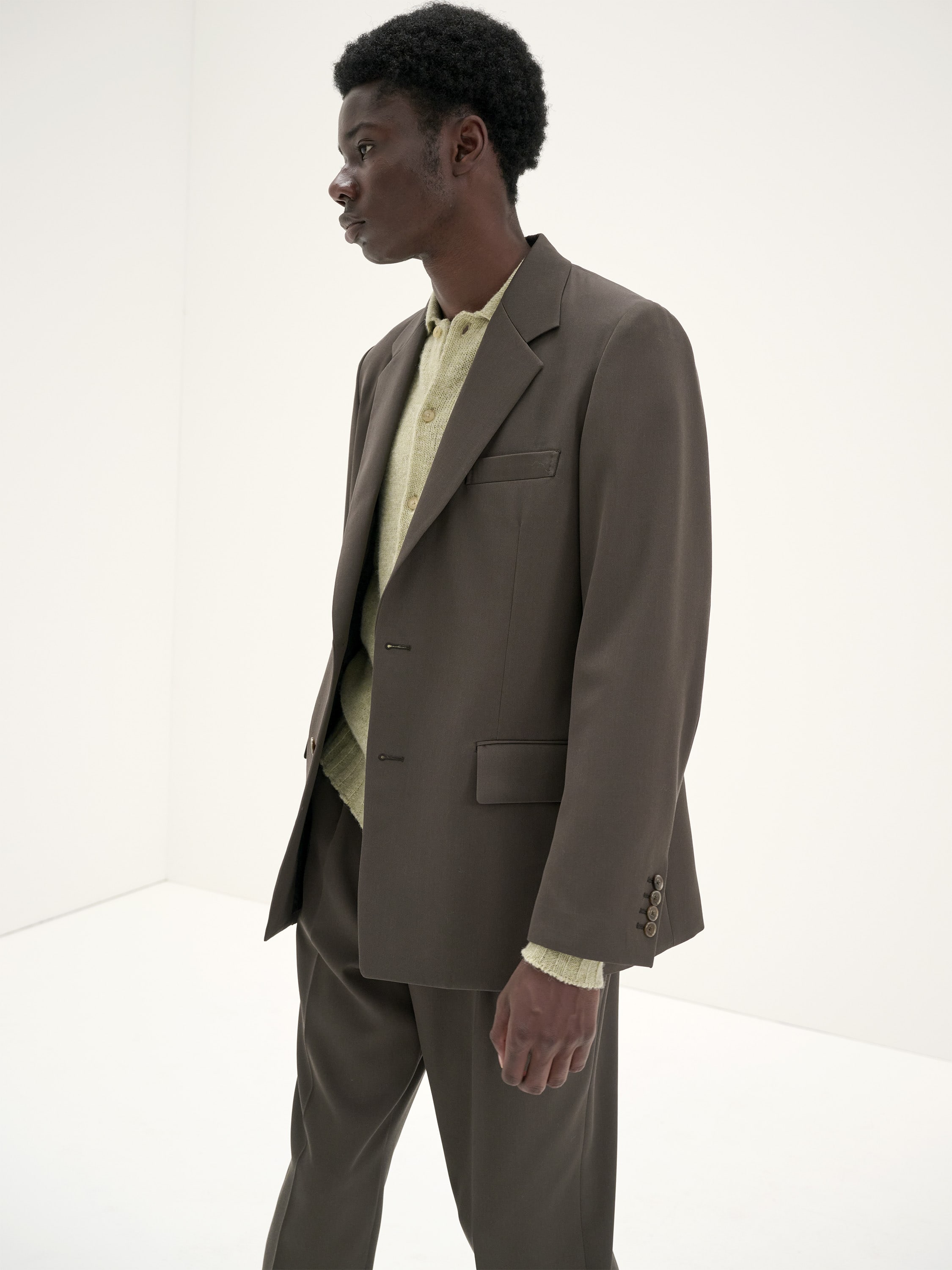 LIGHT WOOL MAX GABARDINE JACKET