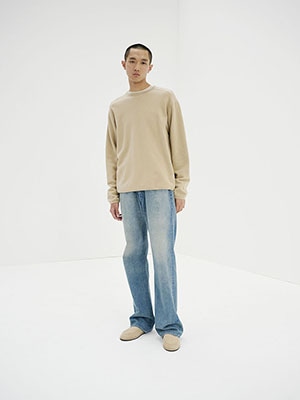 FELTED WOOL KNIT P/O