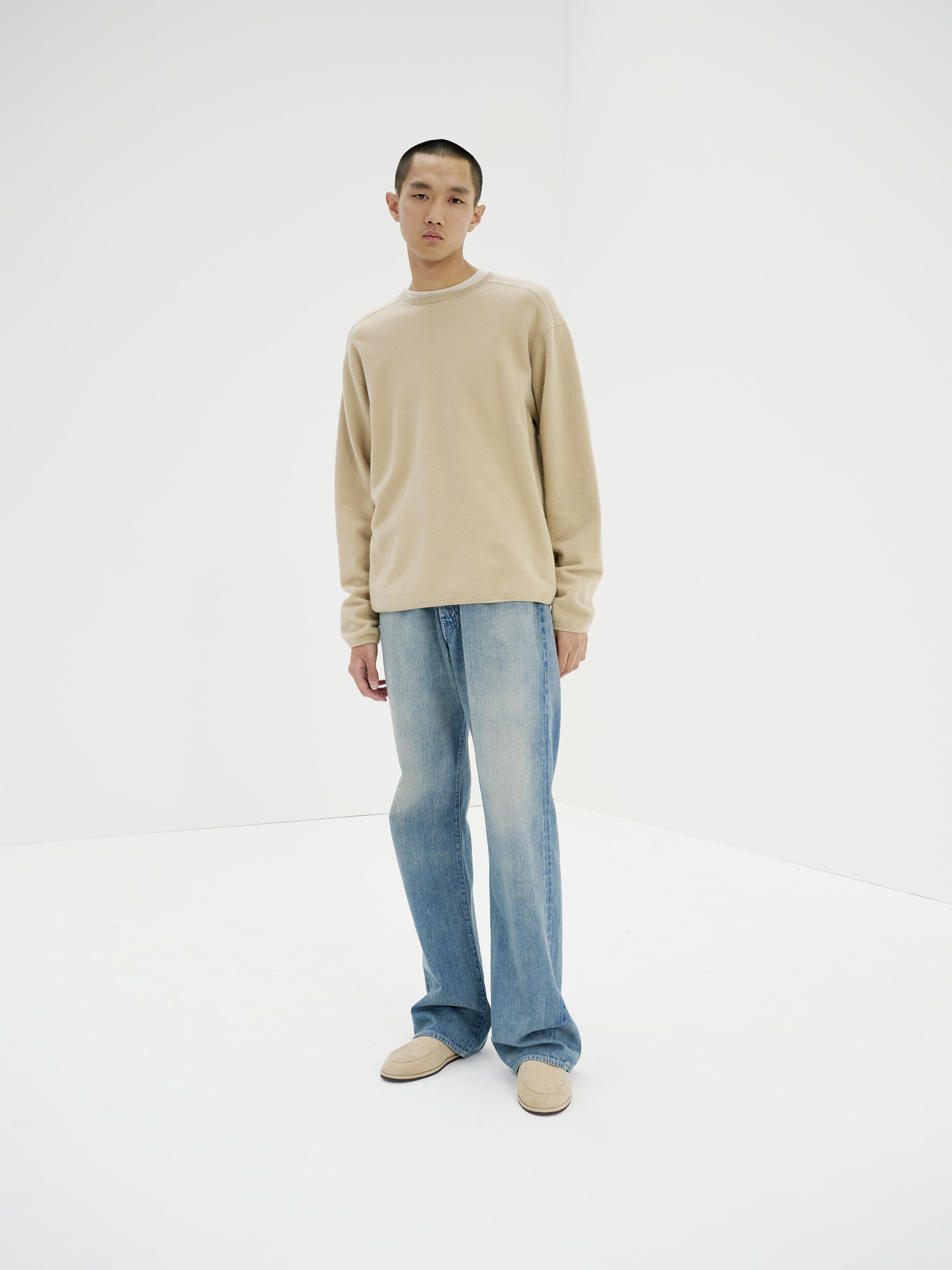 FELTED WOOL KNIT P/O   AURALEE Official Website