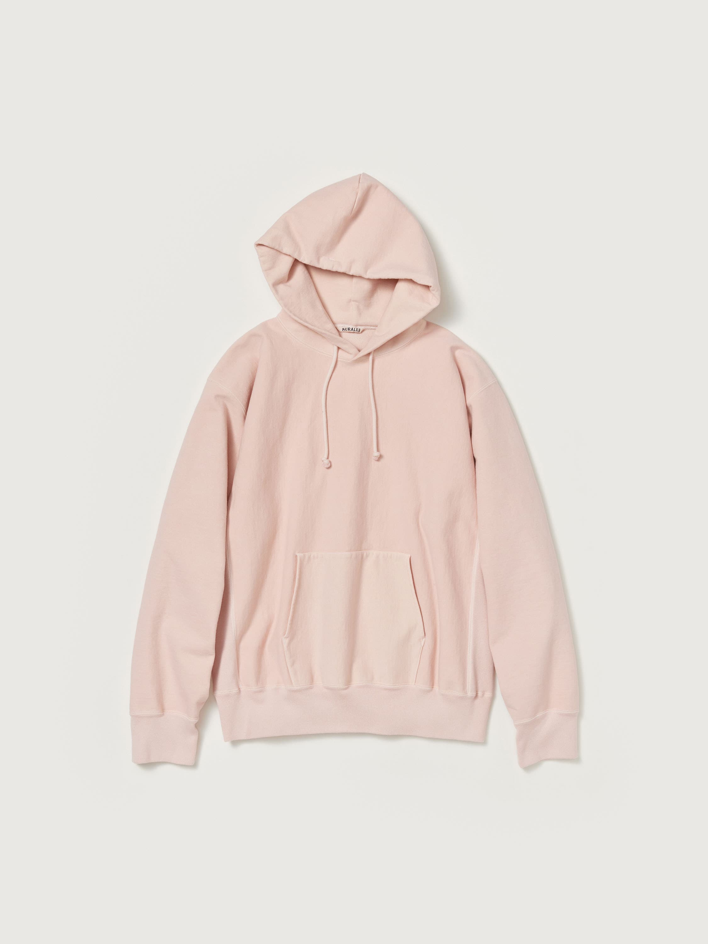 【超美品】AURALE SUPER MILLED SWEAT P/O 5 ピンク