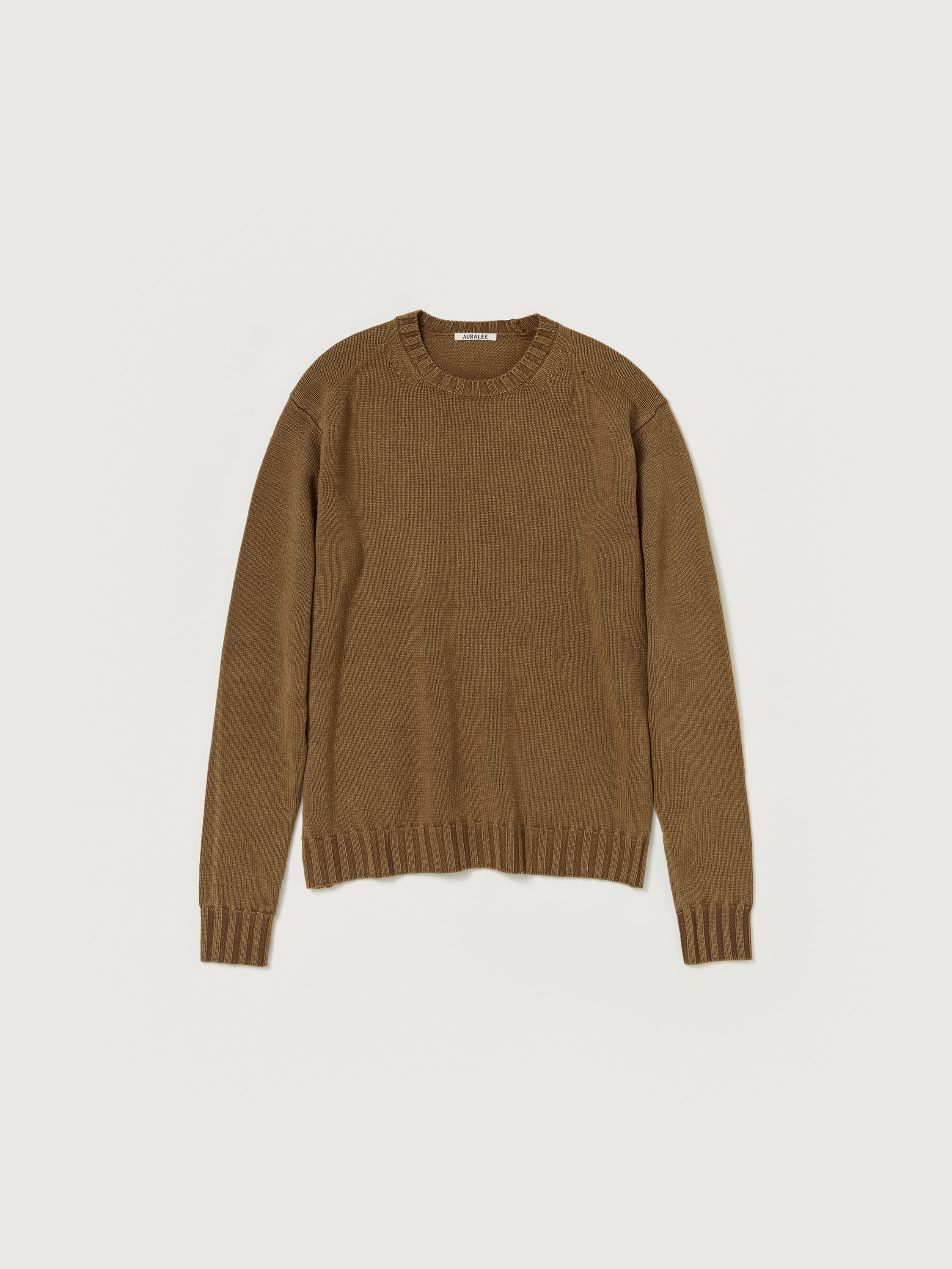 WASHED FRENCH MERINO KNIT P/O