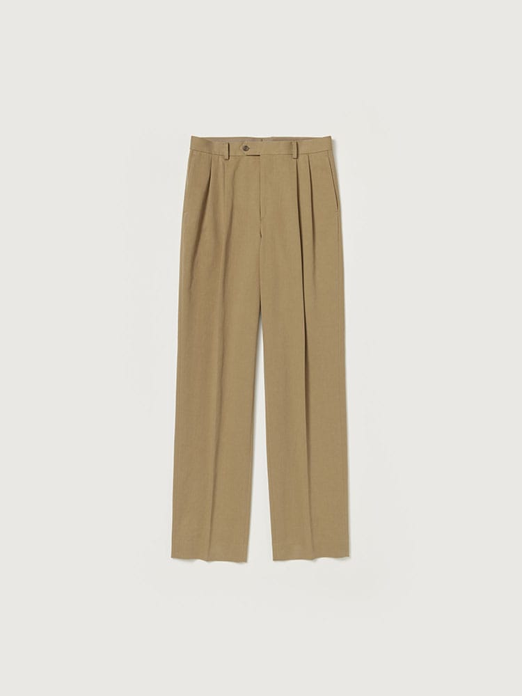 WASHED HEAVY CHINO SLACKS - AURALEE Official Website