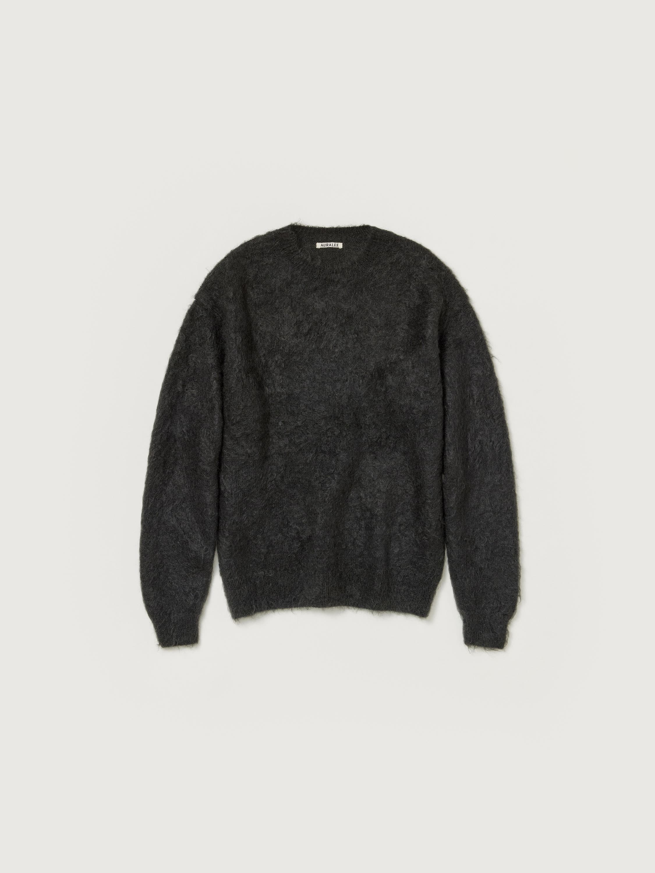 BRUSHED SUPER KID MOHAIR KNIT P/O - AURALEE Official Website