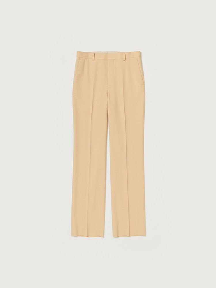 LIGHT WOOL MAX GABARDINE SLACKS - AURALEE Official Website