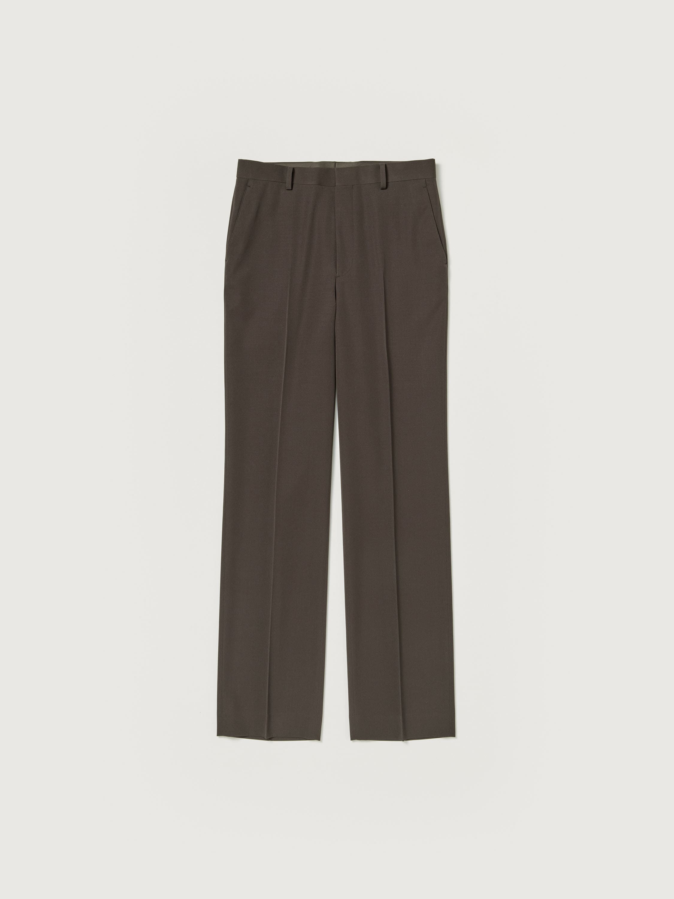 LIGHT WOOL MAX GABARDINE SLACKS - AURALEE Official Website