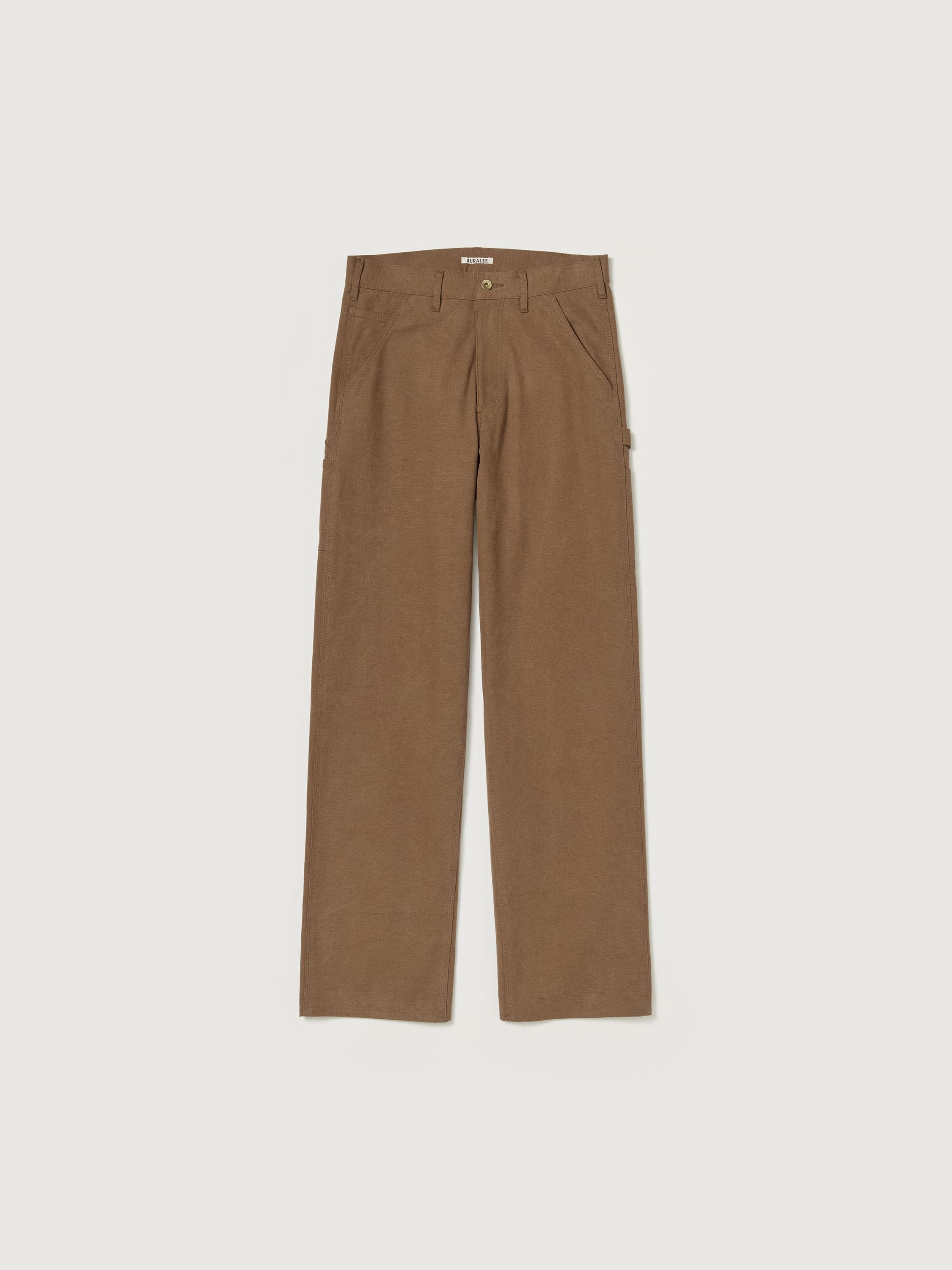 WASHED HEAVY CANVAS PANTS 詳細画像 BROWN 4