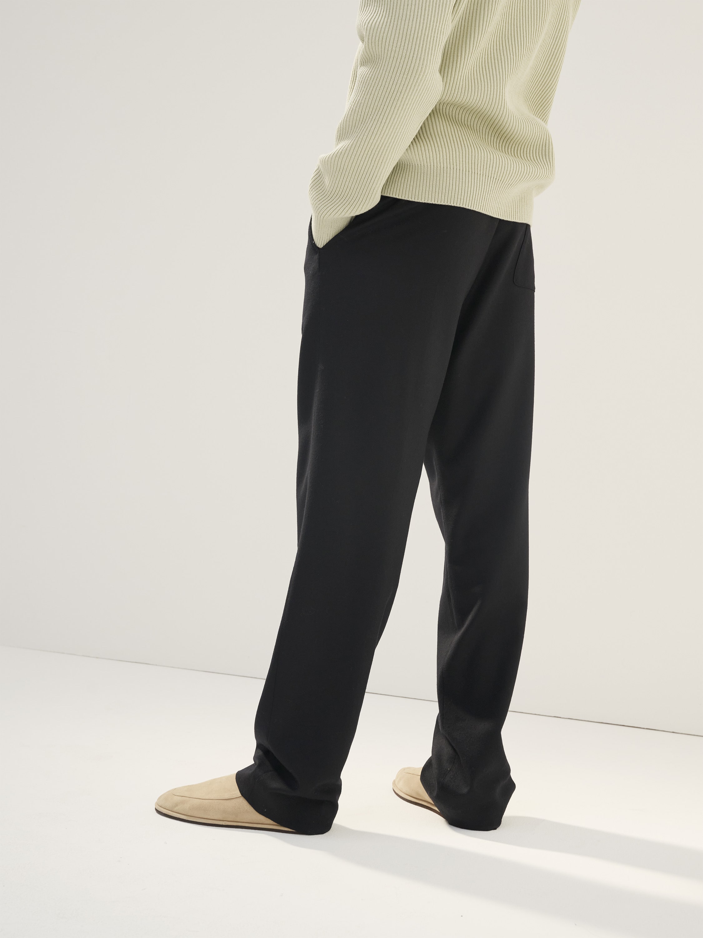 SUPER LIGHT WOOL EASY SLACKS