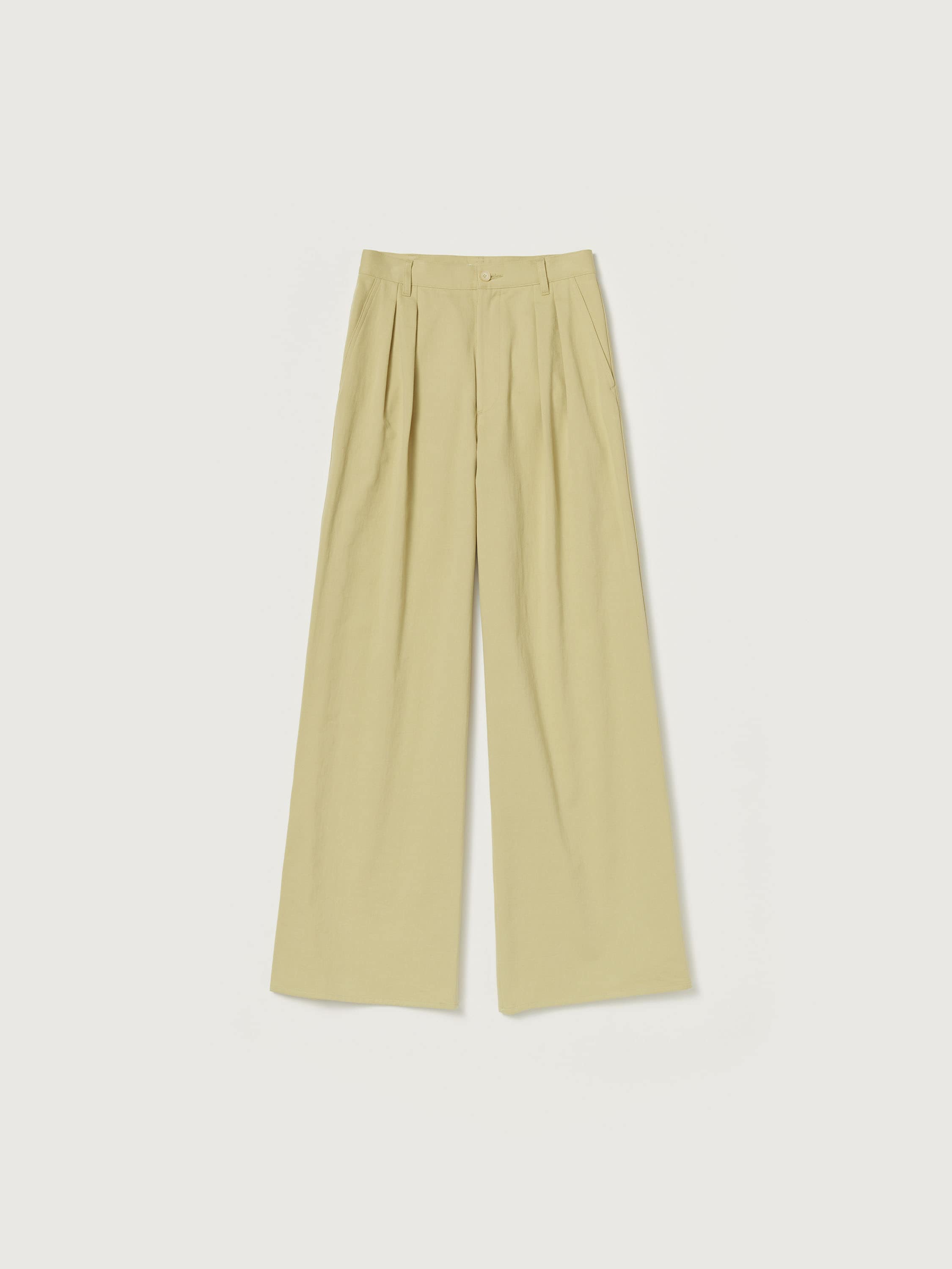 WASHED HEAVY CHINO WIDE PANTS - AURALEE Official Website